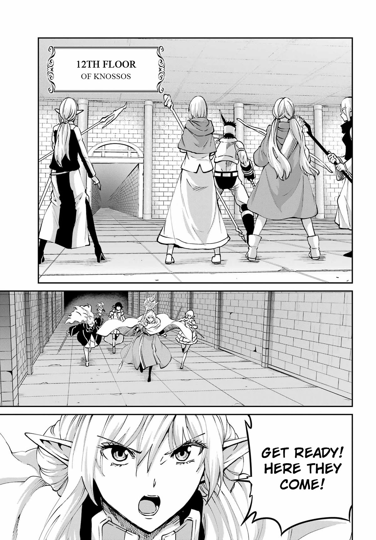 Dungeon ni Deai o Motomeru no wa Machigatte Iru Darou ka Gaiden - Sword Oratoria Chapter 104 page 40 - Chapter 104: Painful Days