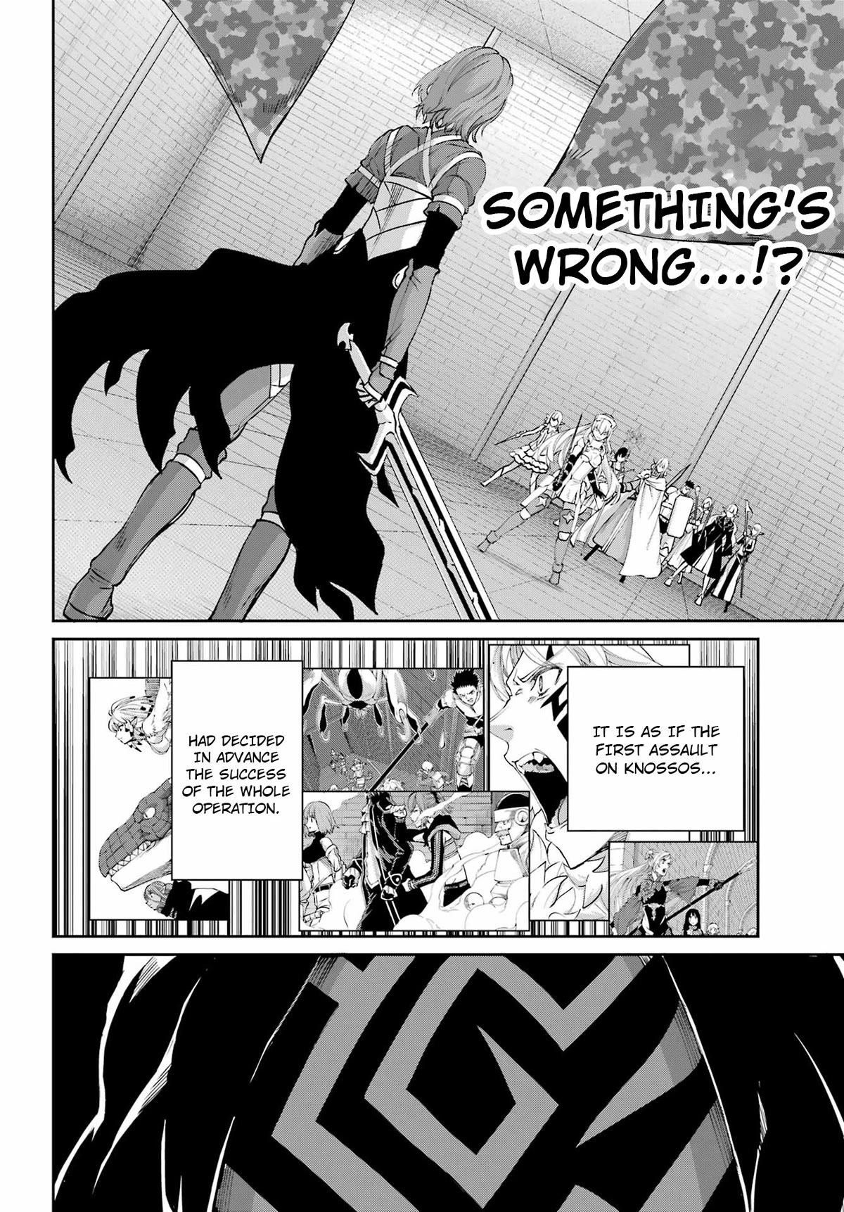 Dungeon ni Deai o Motomeru no wa Machigatte Iru Darou ka Gaiden - Sword Oratoria Chapter 104 page 43 - Chapter 104: Painful Days
