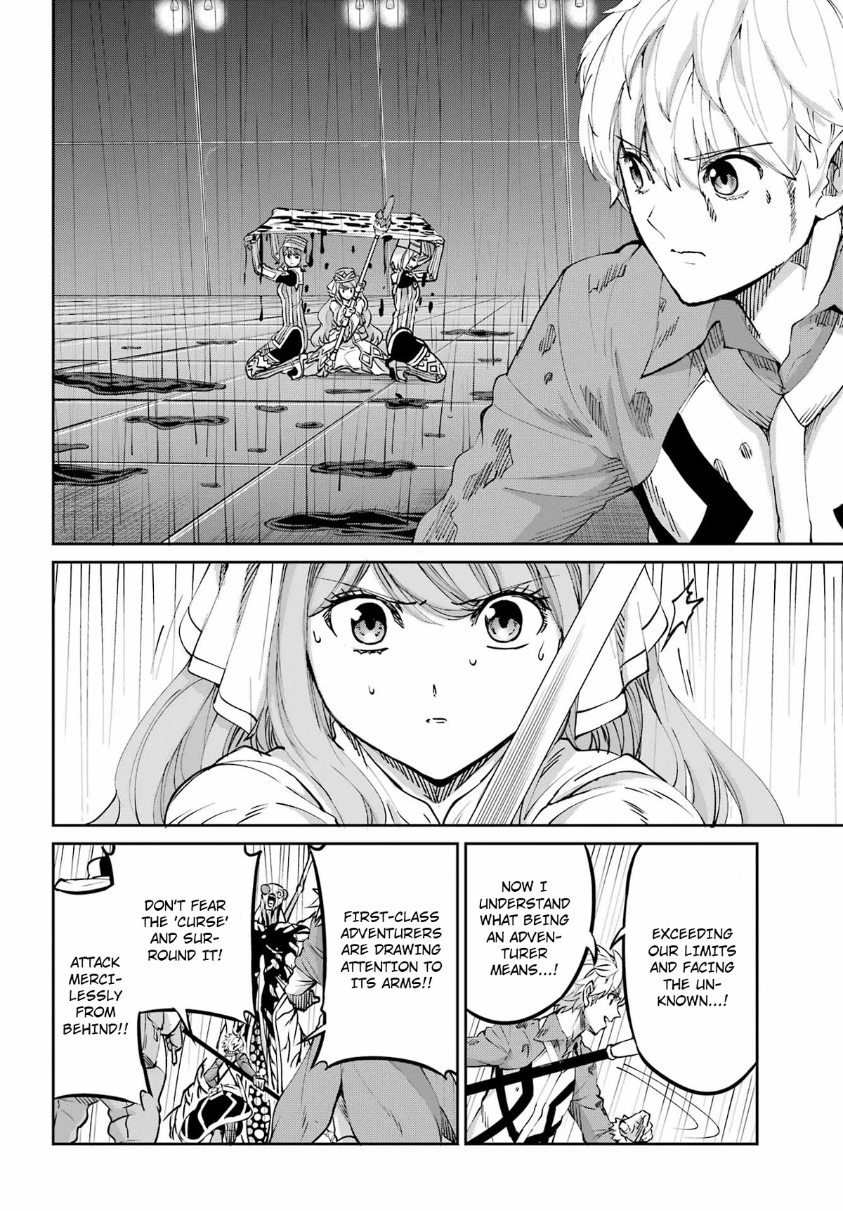 Dungeon ni Deai o Motomeru no wa Machigatte Iru Darou ka Gaiden - Sword Oratoria Chapter 105 page 13 - Chapter 105: Airmid Teasanare