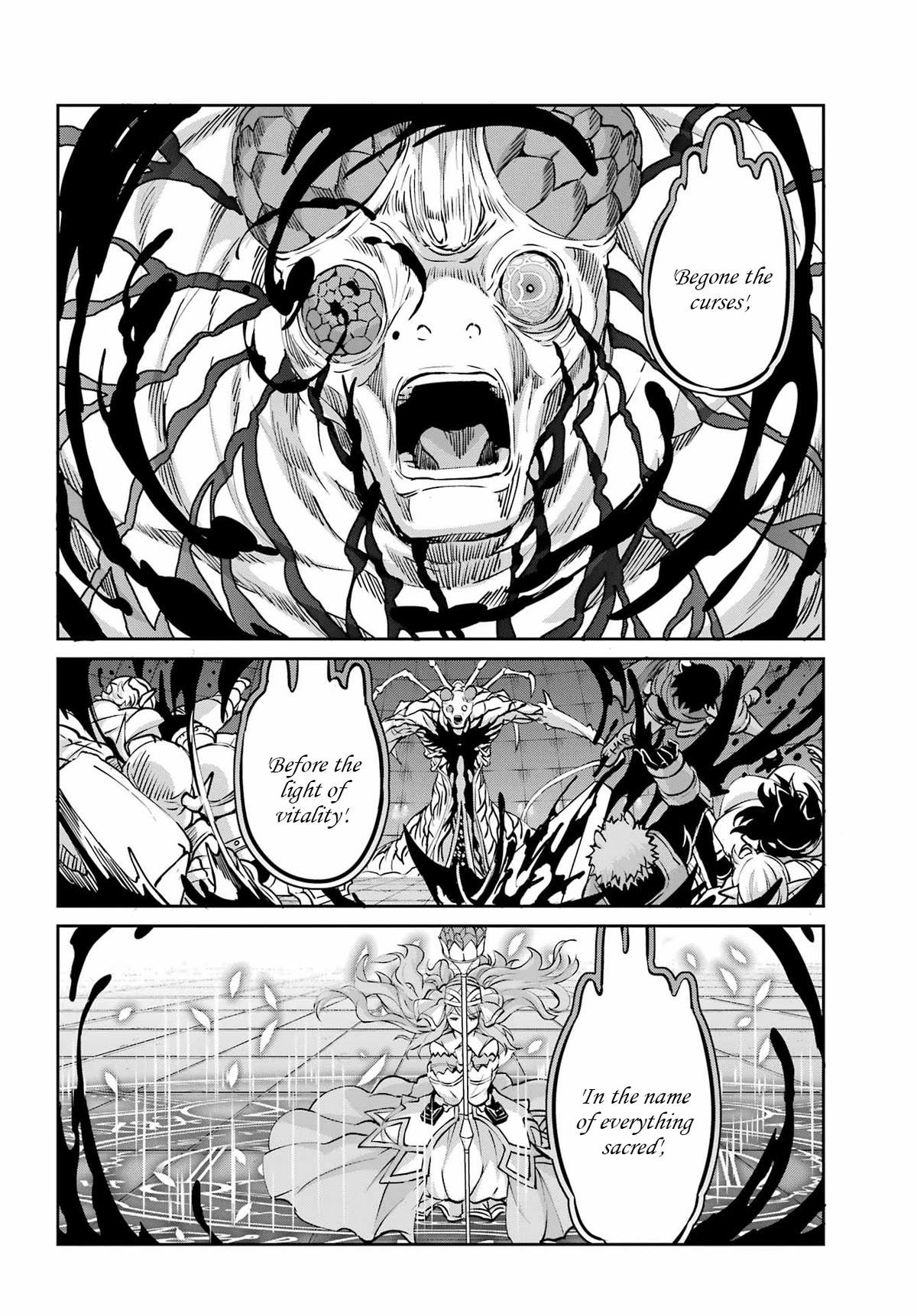 Dungeon ni Deai o Motomeru no wa Machigatte Iru Darou ka Gaiden - Sword Oratoria Chapter 105 page 23 - Chapter 105: Airmid Teasanare