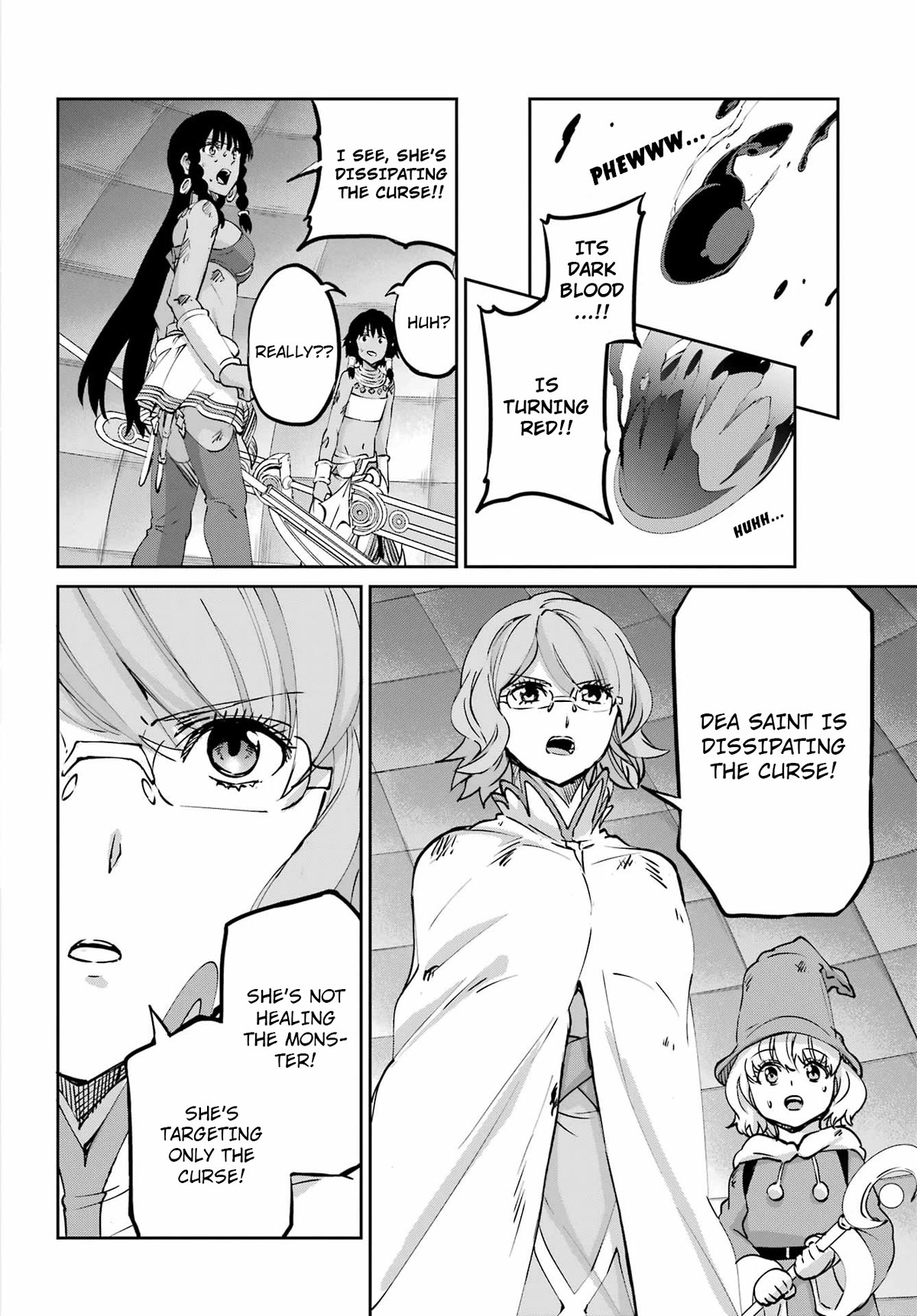 Dungeon ni Deai o Motomeru no wa Machigatte Iru Darou ka Gaiden - Sword Oratoria Chapter 105 page 28 - Chapter 105: Airmid Teasanare