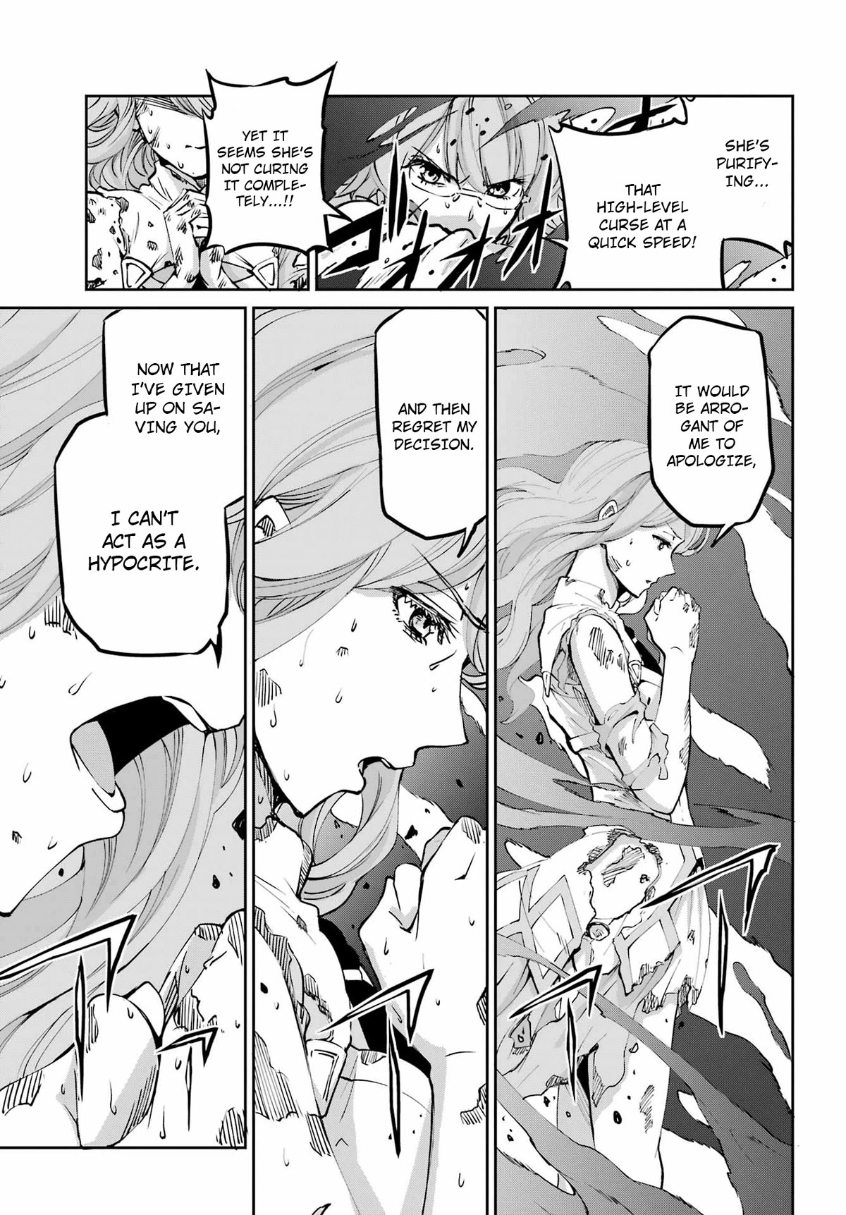Dungeon ni Deai o Motomeru no wa Machigatte Iru Darou ka Gaiden - Sword Oratoria Chapter 105 page 35 - Chapter 105: Airmid Teasanare