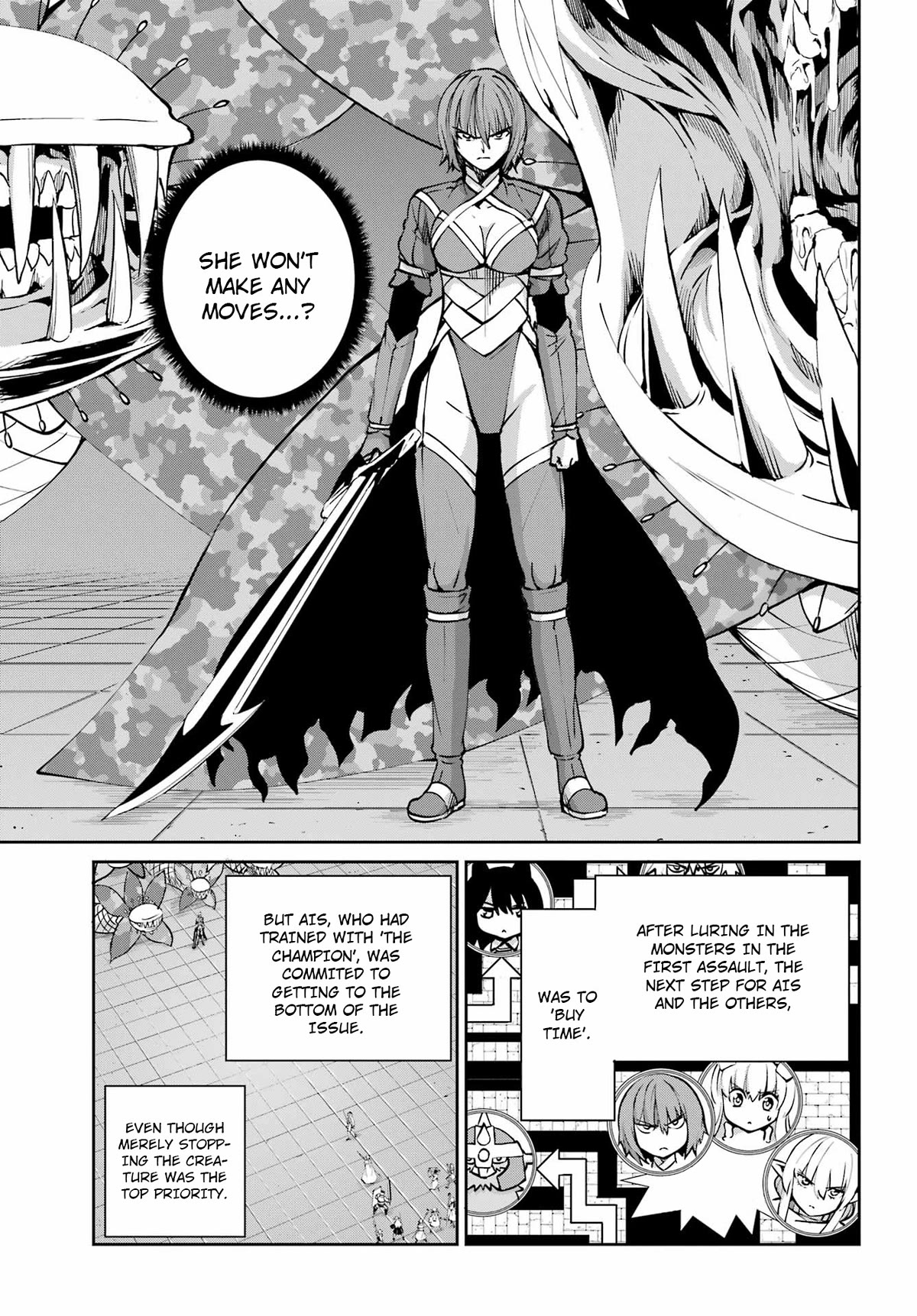 Dungeon ni Deai o Motomeru no wa Machigatte Iru Darou ka Gaiden - Sword Oratoria Chapter 105 page 4 - Chapter 105: Airmid Teasanare