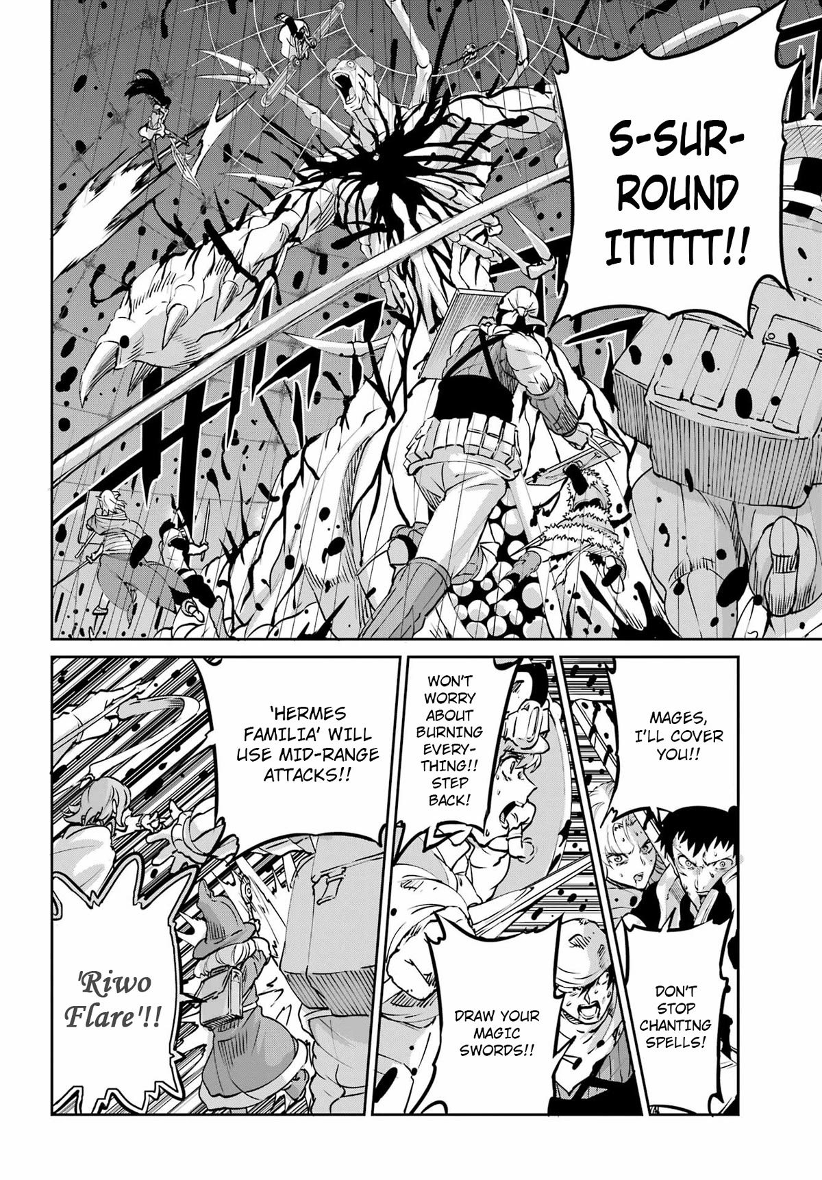 Dungeon ni Deai o Motomeru no wa Machigatte Iru Darou ka Gaiden - Sword Oratoria Chapter 105 page 7 - Chapter 105: Airmid Teasanare