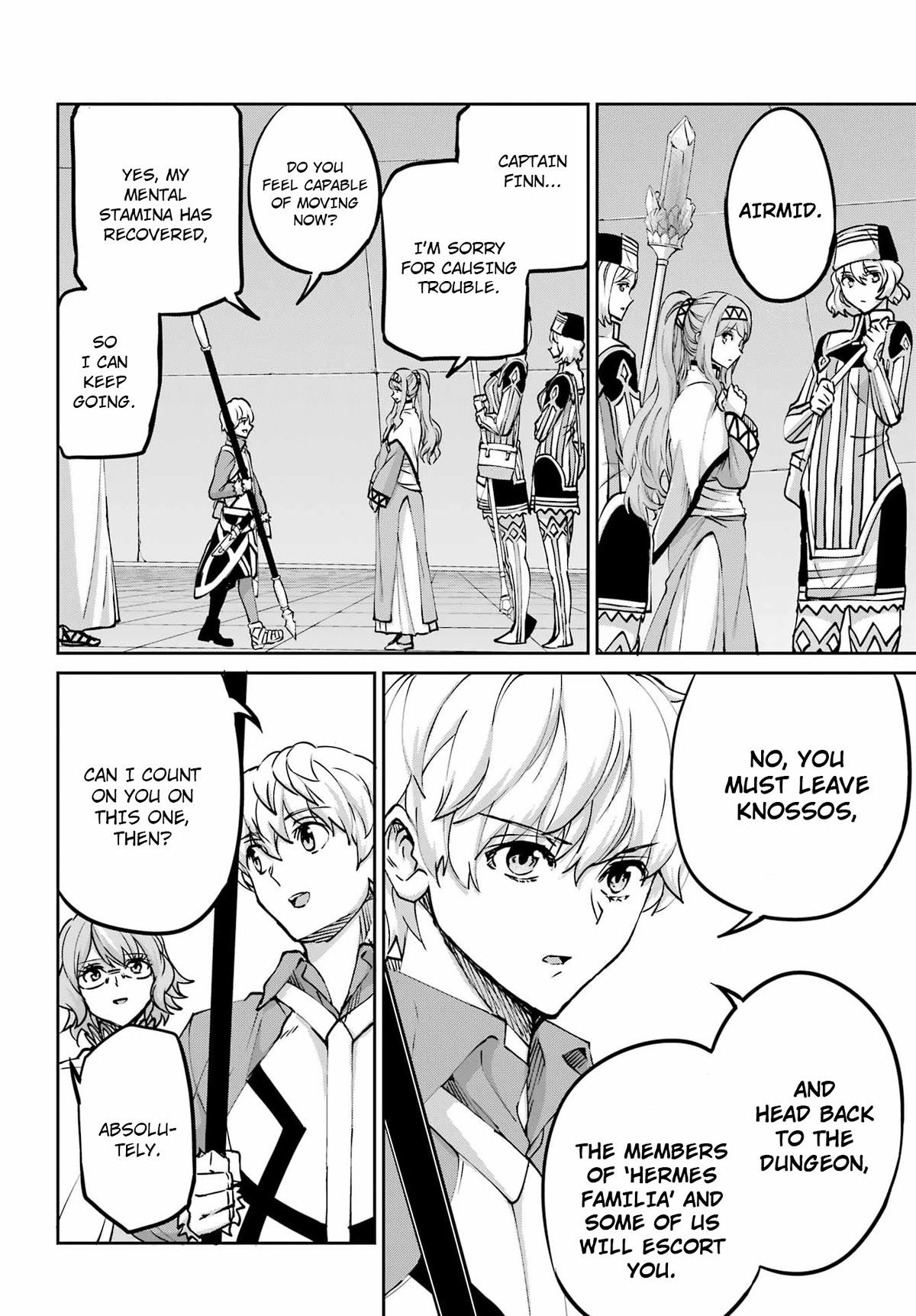 Dungeon ni Deai o Motomeru no wa Machigatte Iru Darou ka Gaiden - Sword Oratoria Chapter 106 page 21 - Chapter 106: Countdown