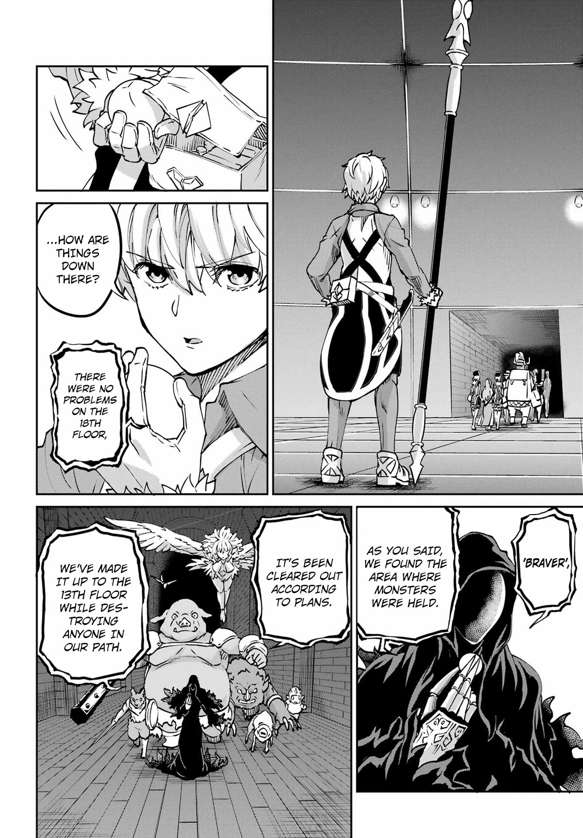 Dungeon ni Deai o Motomeru no wa Machigatte Iru Darou ka Gaiden - Sword Oratoria Chapter 106 page 29 - Chapter 106: Countdown