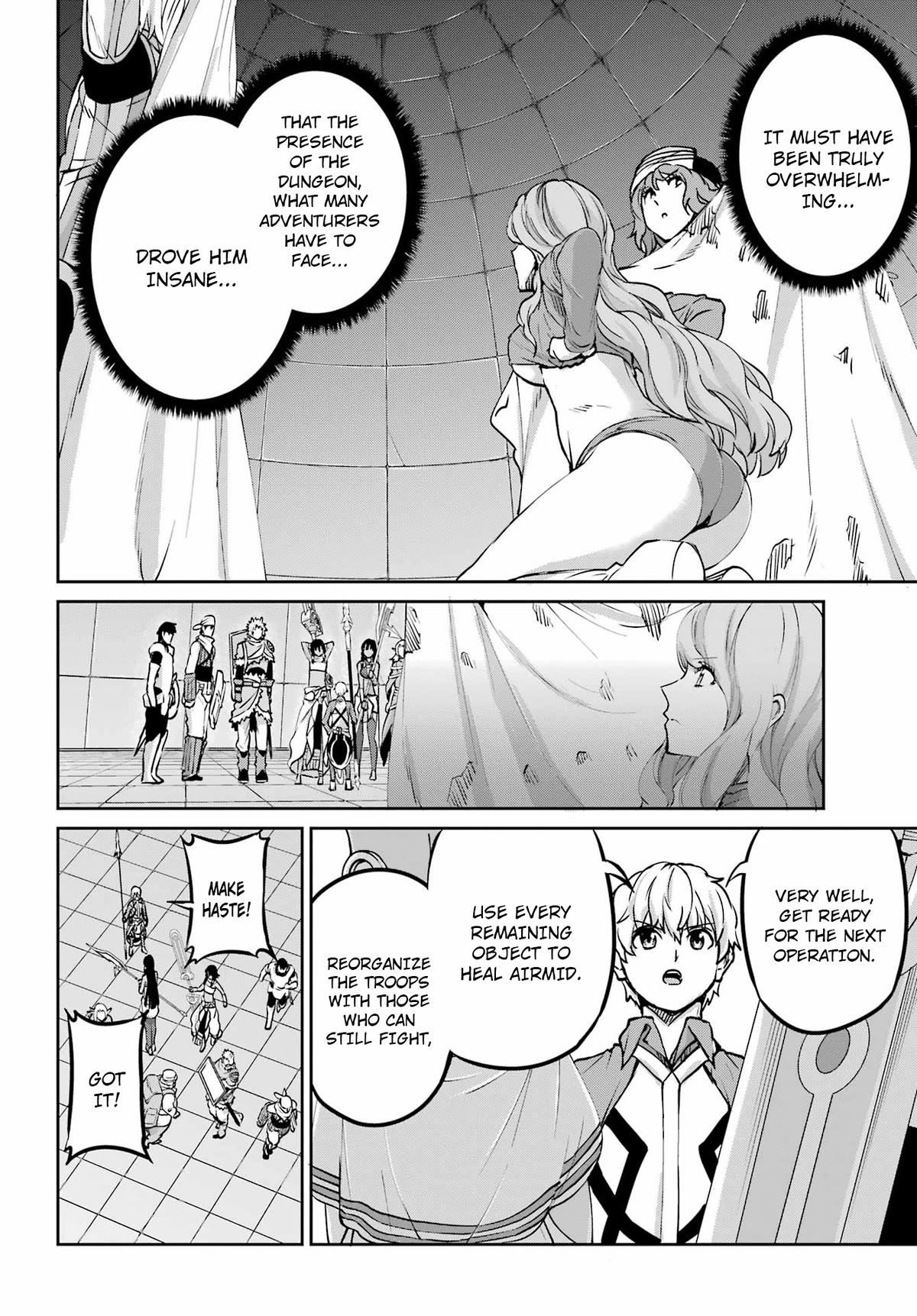 Dungeon ni Deai o Motomeru no wa Machigatte Iru Darou ka Gaiden - Sword Oratoria Chapter 106 page 3 - Chapter 106: Countdown