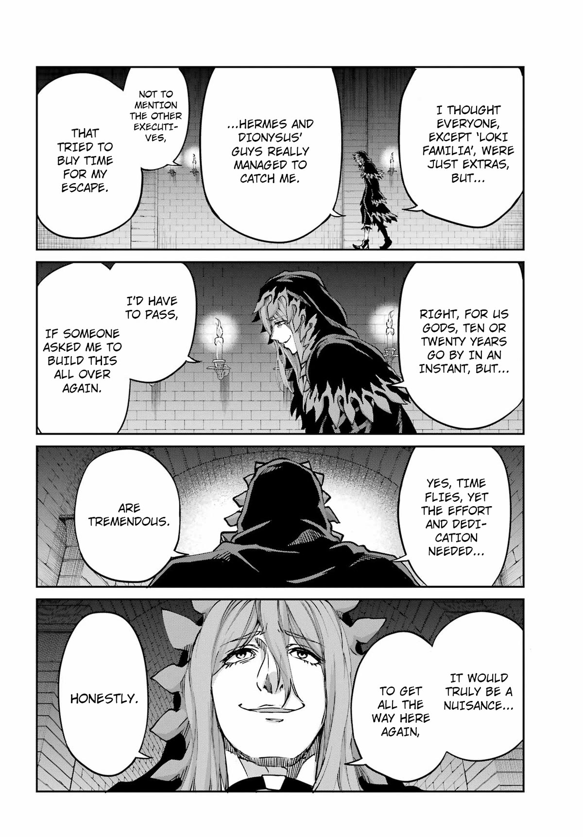 Dungeon ni Deai o Motomeru no wa Machigatte Iru Darou ka Gaiden - Sword Oratoria Chapter 106 page 37 - Chapter 106: Countdown