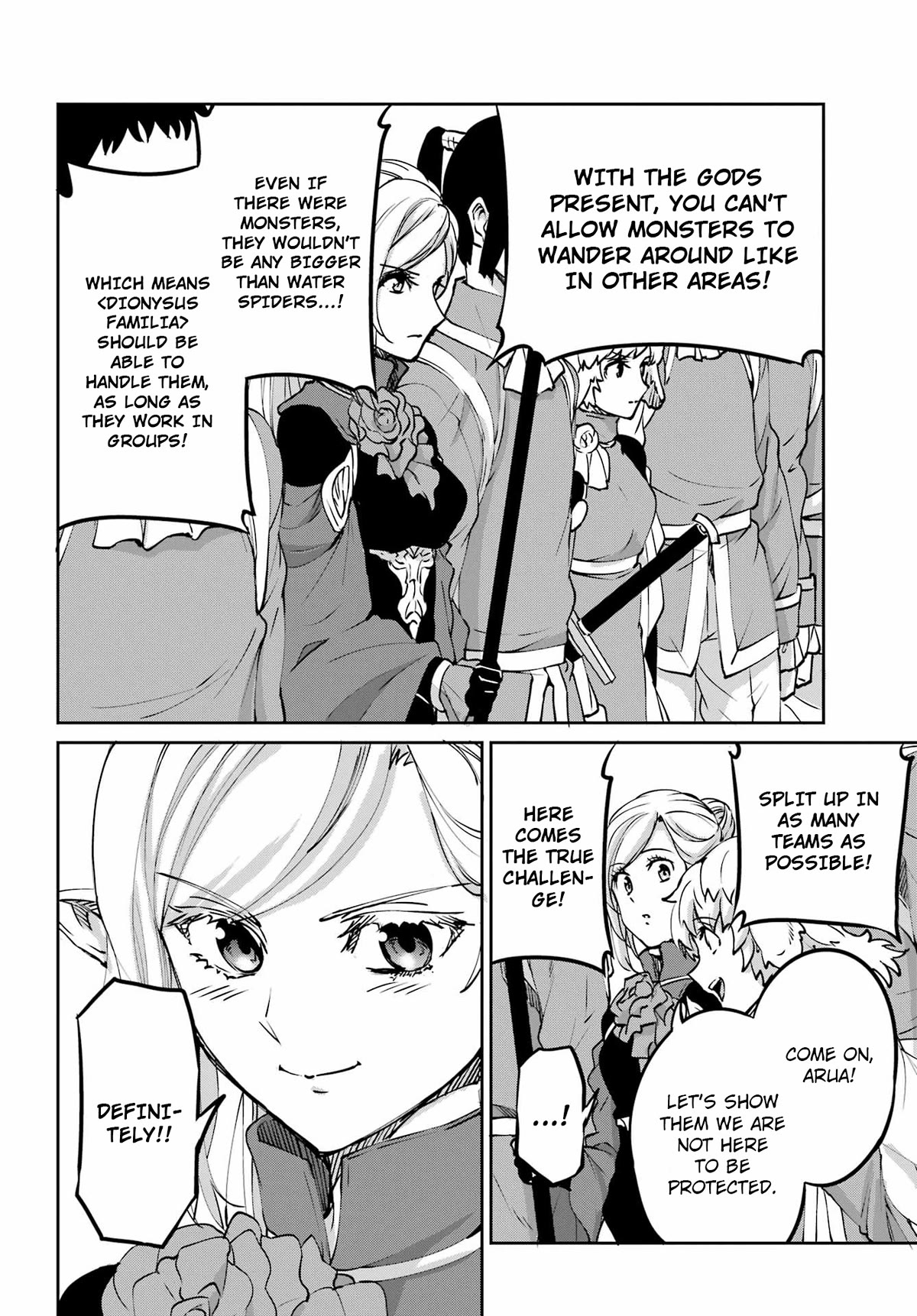 Dungeon ni Deai o Motomeru no wa Machigatte Iru Darou ka Gaiden - Sword Oratoria Chapter 106 page 5 - Chapter 106: Countdown