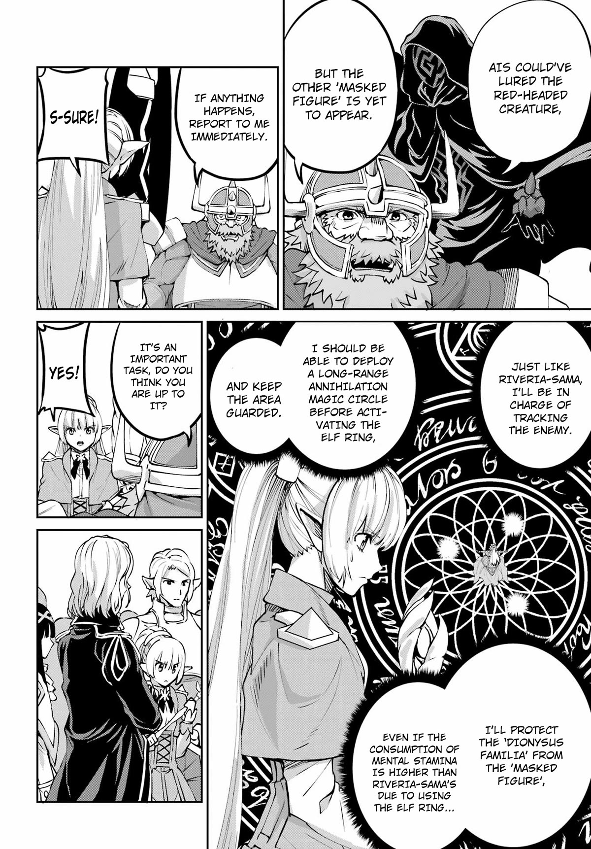 Dungeon ni Deai o Motomeru no wa Machigatte Iru Darou ka Gaiden - Sword Oratoria Chapter 106 page 7 - Chapter 106: Countdown