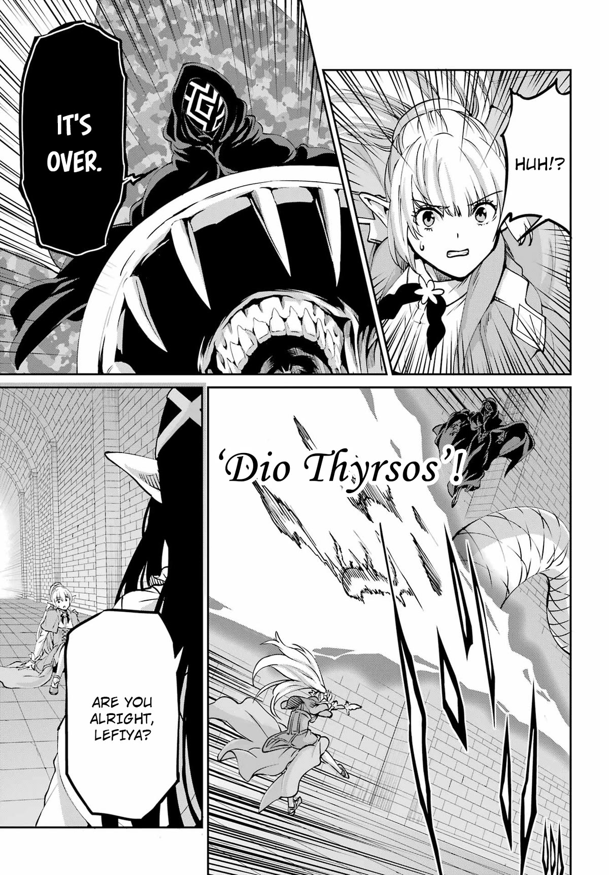 Dungeon ni Deai o Motomeru no wa Machigatte Iru Darou ka Gaiden - Sword Oratoria Chapter 107 page 28 - Chapter 107: Requiem for Dream