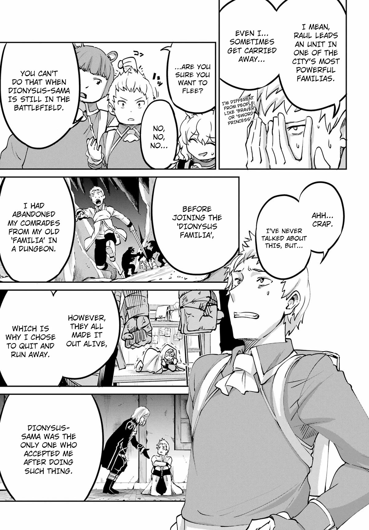 Dungeon ni Deai o Motomeru no wa Machigatte Iru Darou ka Gaiden - Sword Oratoria Chapter 107 page 6 - Chapter 107: Requiem for Dream