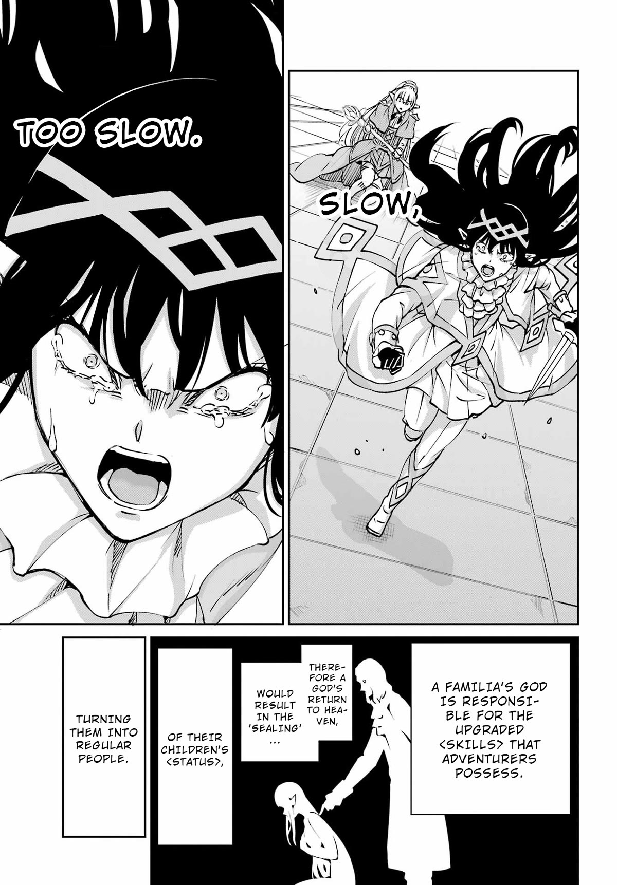 Dungeon ni Deai o Motomeru no wa Machigatte Iru Darou ka Gaiden - Sword Oratoria Chapter 108 page 11 - Chapter 108: The Greed