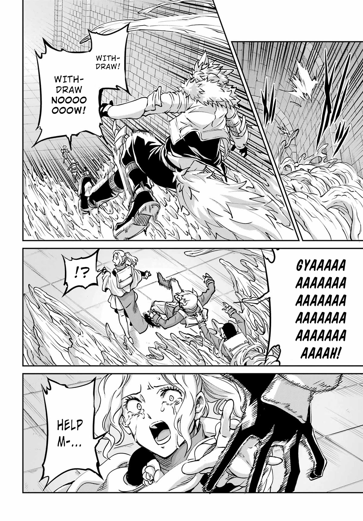 Dungeon ni Deai o Motomeru no wa Machigatte Iru Darou ka Gaiden - Sword Oratoria Chapter 108 page 27 - Chapter 108: The Greed