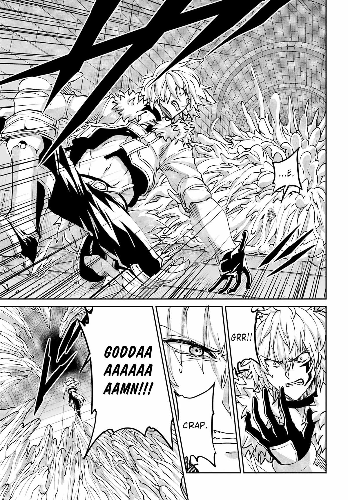 Dungeon ni Deai o Motomeru no wa Machigatte Iru Darou ka Gaiden - Sword Oratoria Chapter 108 page 28 - Chapter 108: The Greed