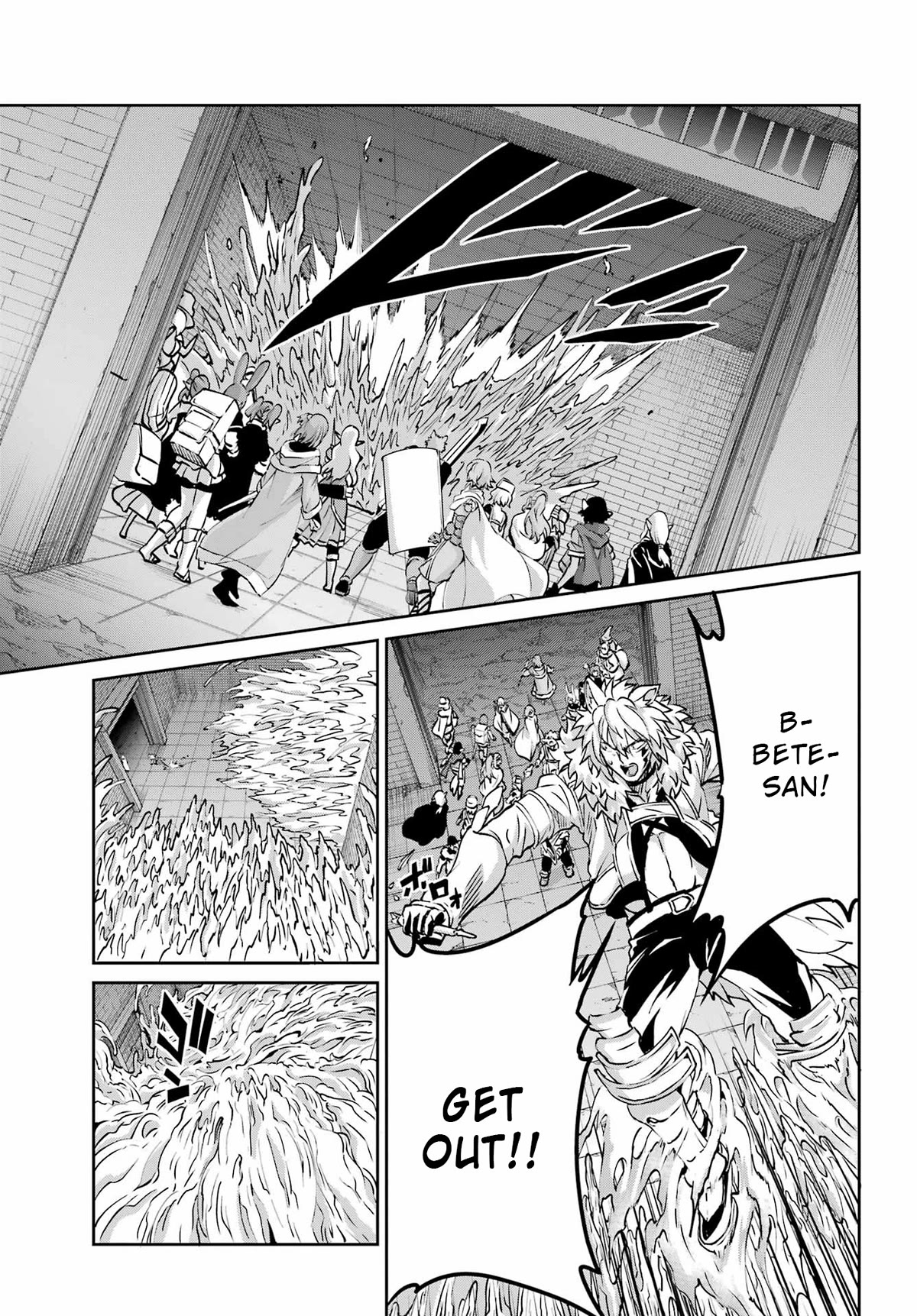 Dungeon ni Deai o Motomeru no wa Machigatte Iru Darou ka Gaiden - Sword Oratoria Chapter 108 page 30 - Chapter 108: The Greed