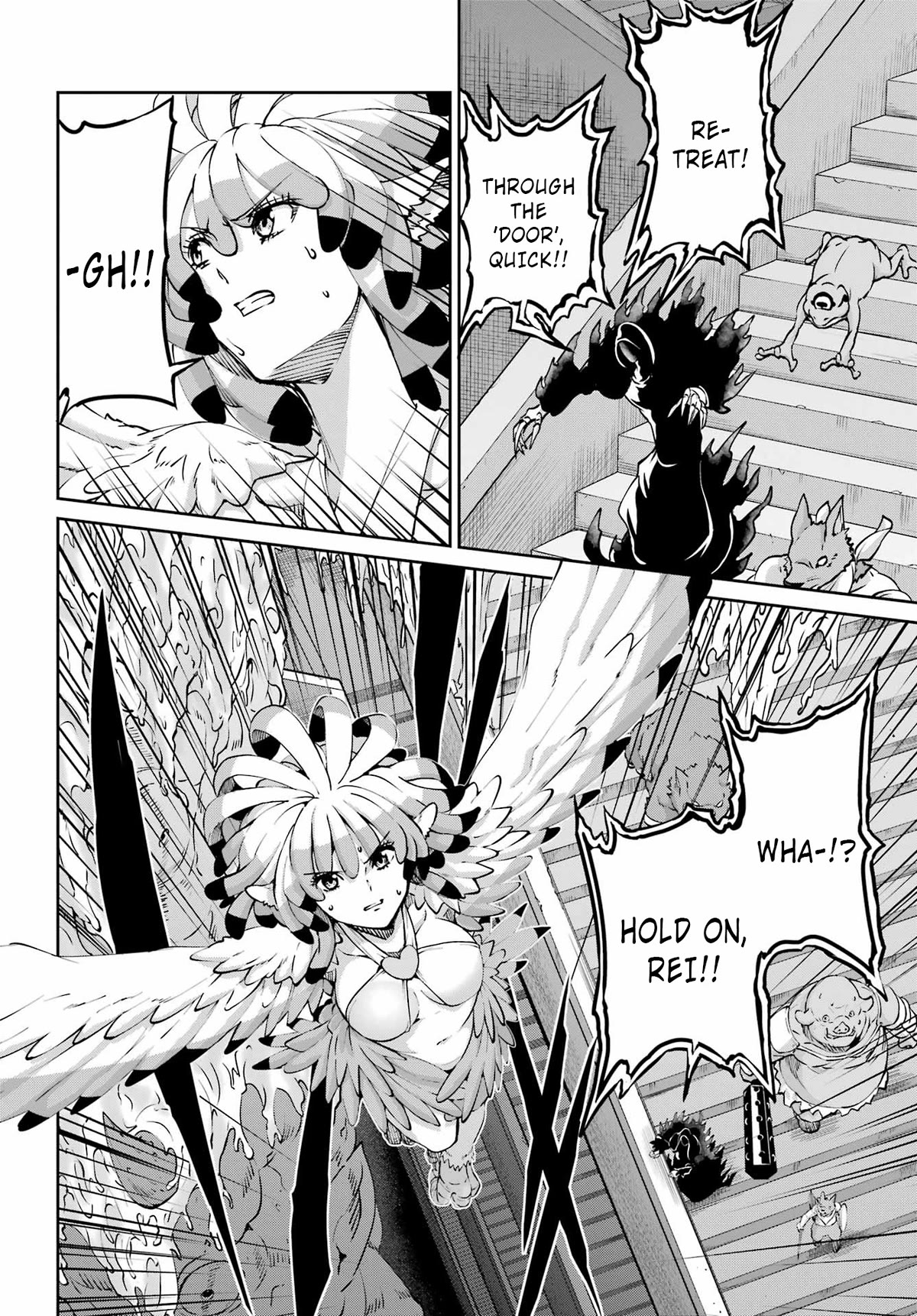 Dungeon ni Deai o Motomeru no wa Machigatte Iru Darou ka Gaiden - Sword Oratoria Chapter 108 page 31 - Chapter 108: The Greed