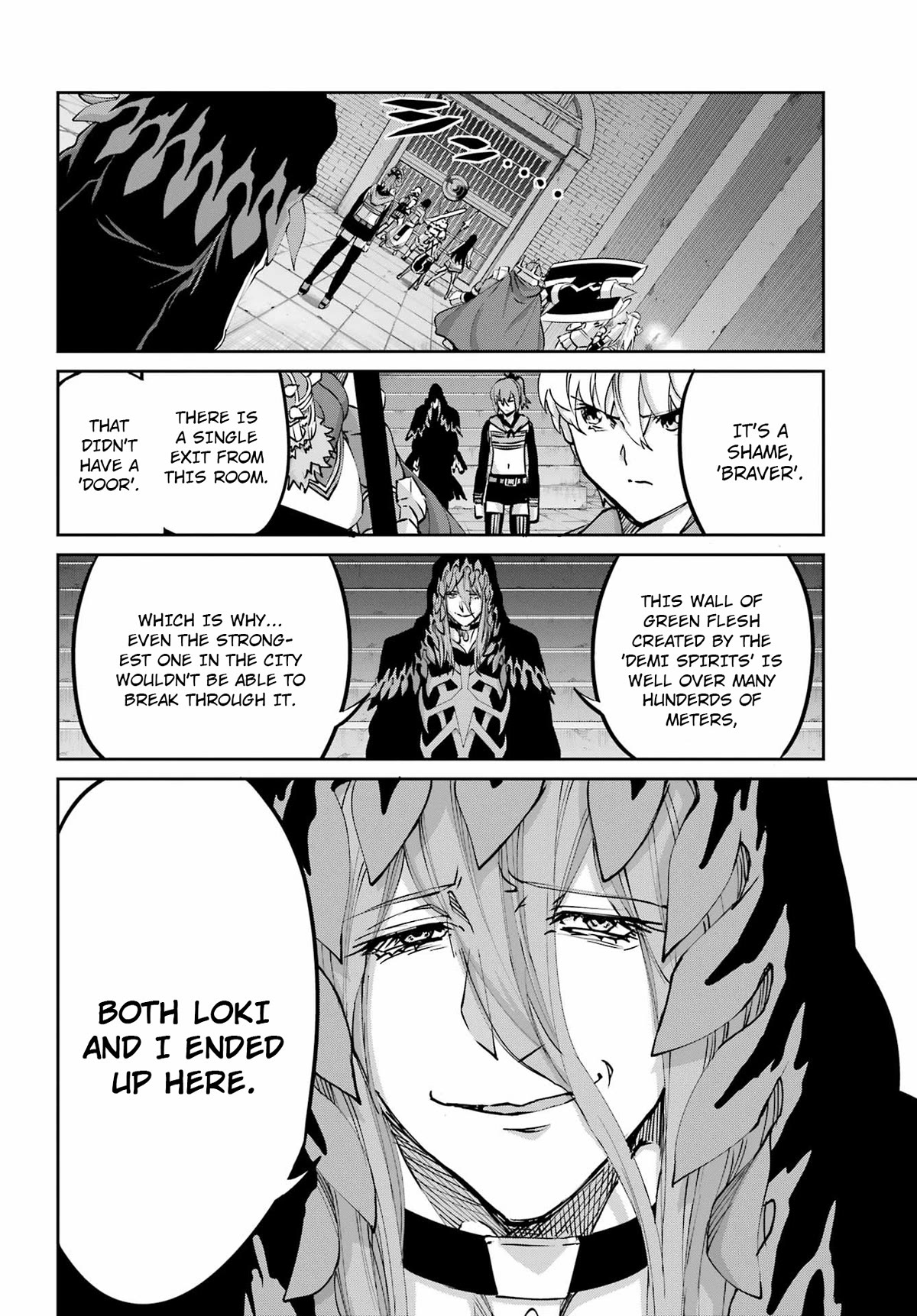 Dungeon ni Deai o Motomeru no wa Machigatte Iru Darou ka Gaiden - Sword Oratoria Chapter 108 page 47 - Chapter 108: The Greed