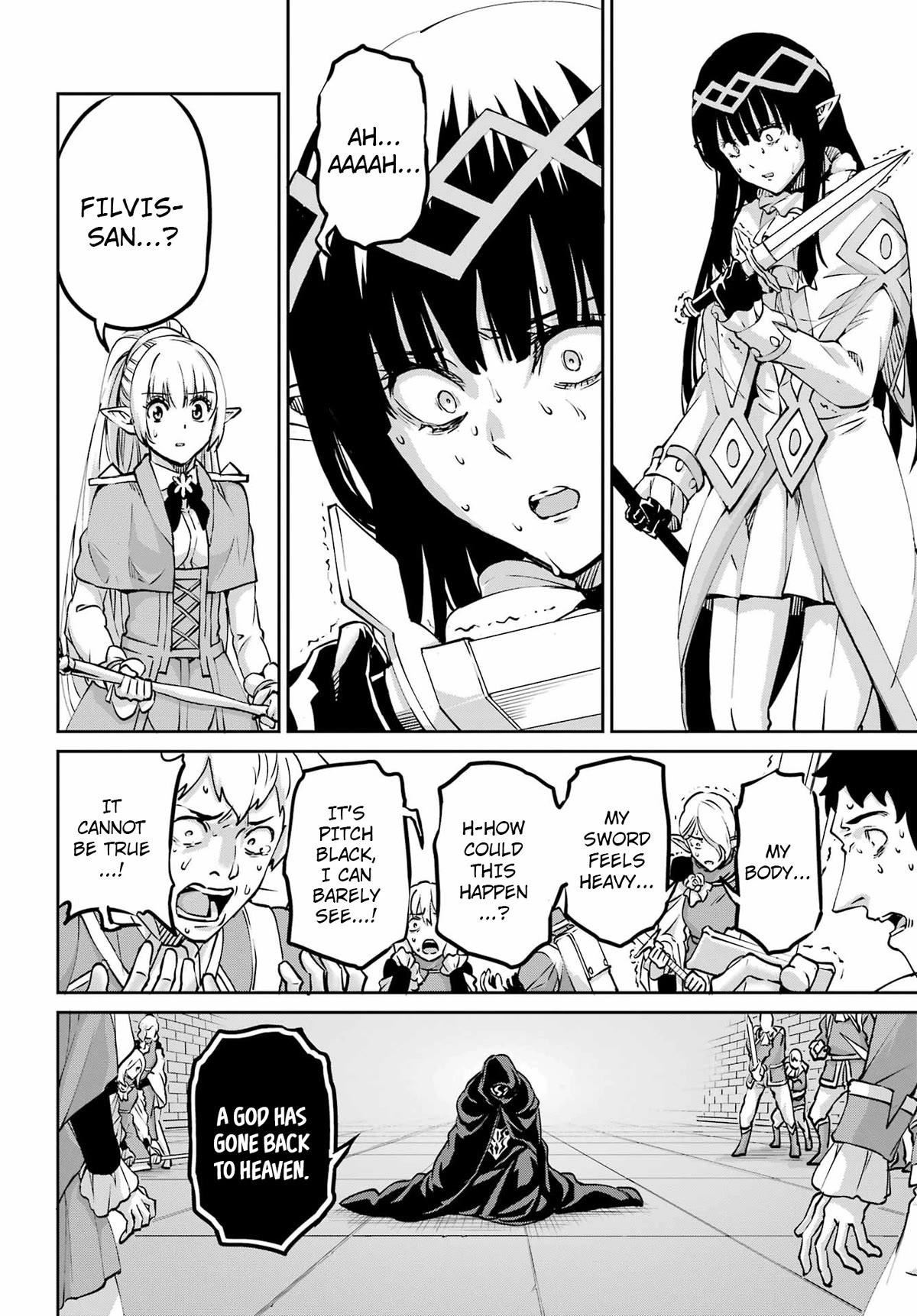 Dungeon ni Deai o Motomeru no wa Machigatte Iru Darou ka Gaiden - Sword Oratoria Chapter 108 page 8 - Chapter 108: The Greed