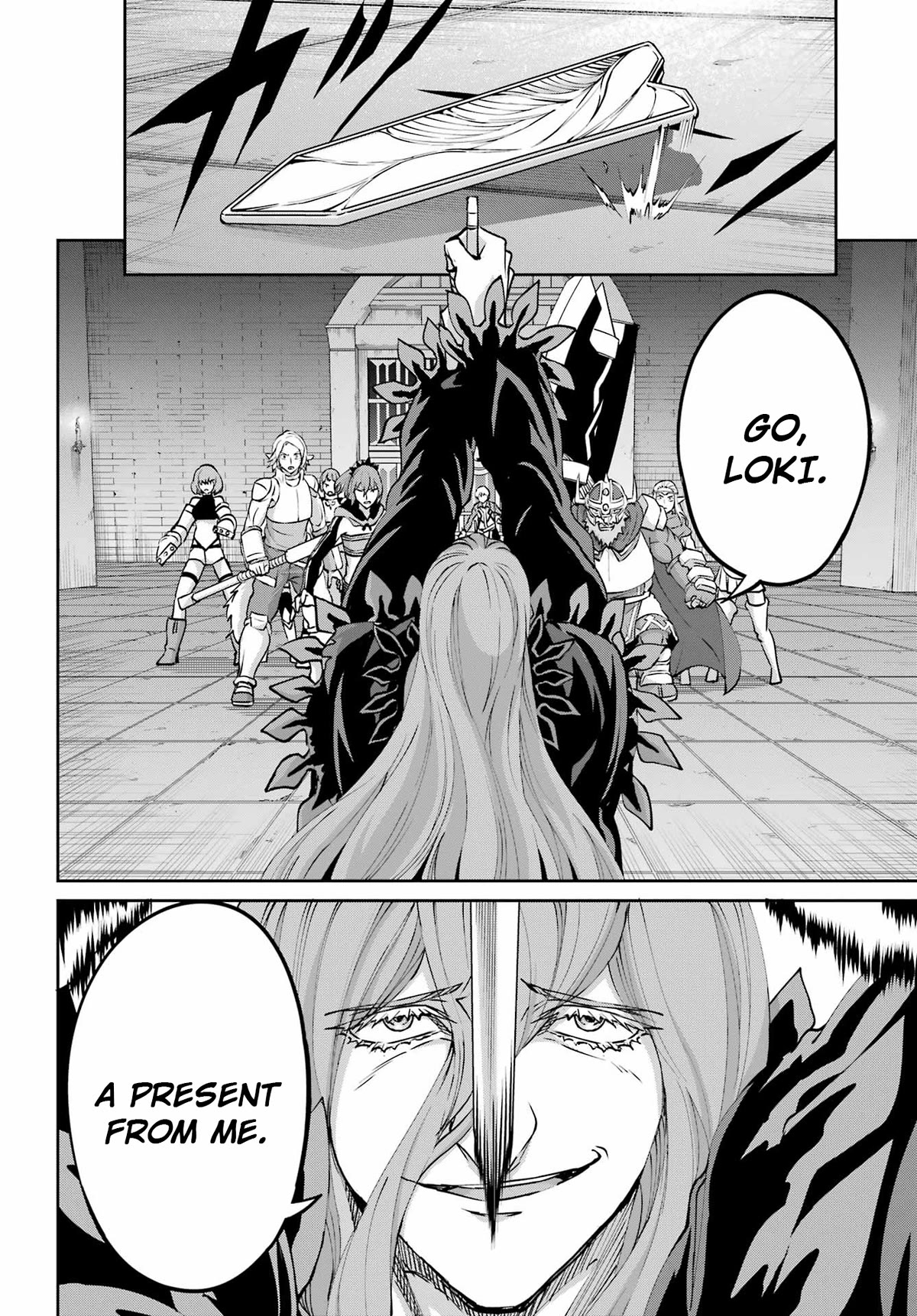 Dungeon ni Deai o Motomeru no wa Machigatte Iru Darou ka Gaiden - Sword Oratoria Chapter 109 page 14 - Chapter 109: Escape