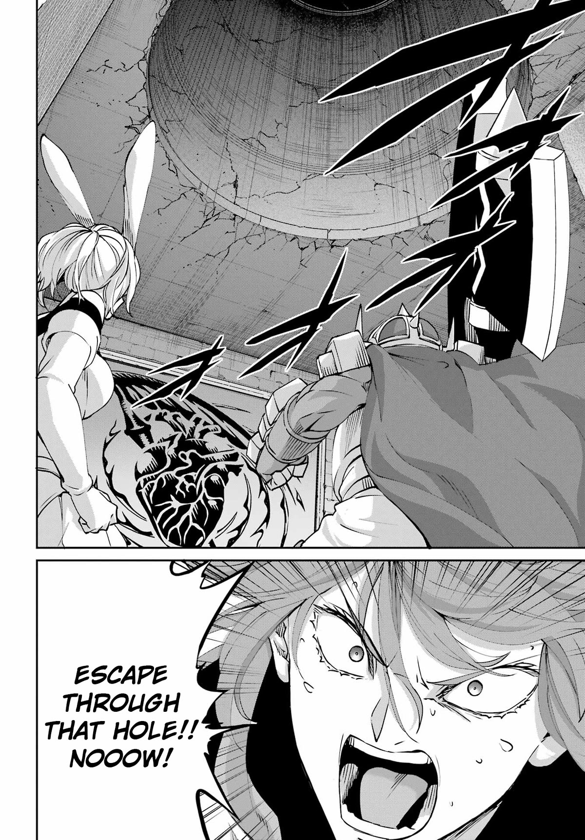Dungeon ni Deai o Motomeru no wa Machigatte Iru Darou ka Gaiden - Sword Oratoria Chapter 109 page 18 - Chapter 109: Escape