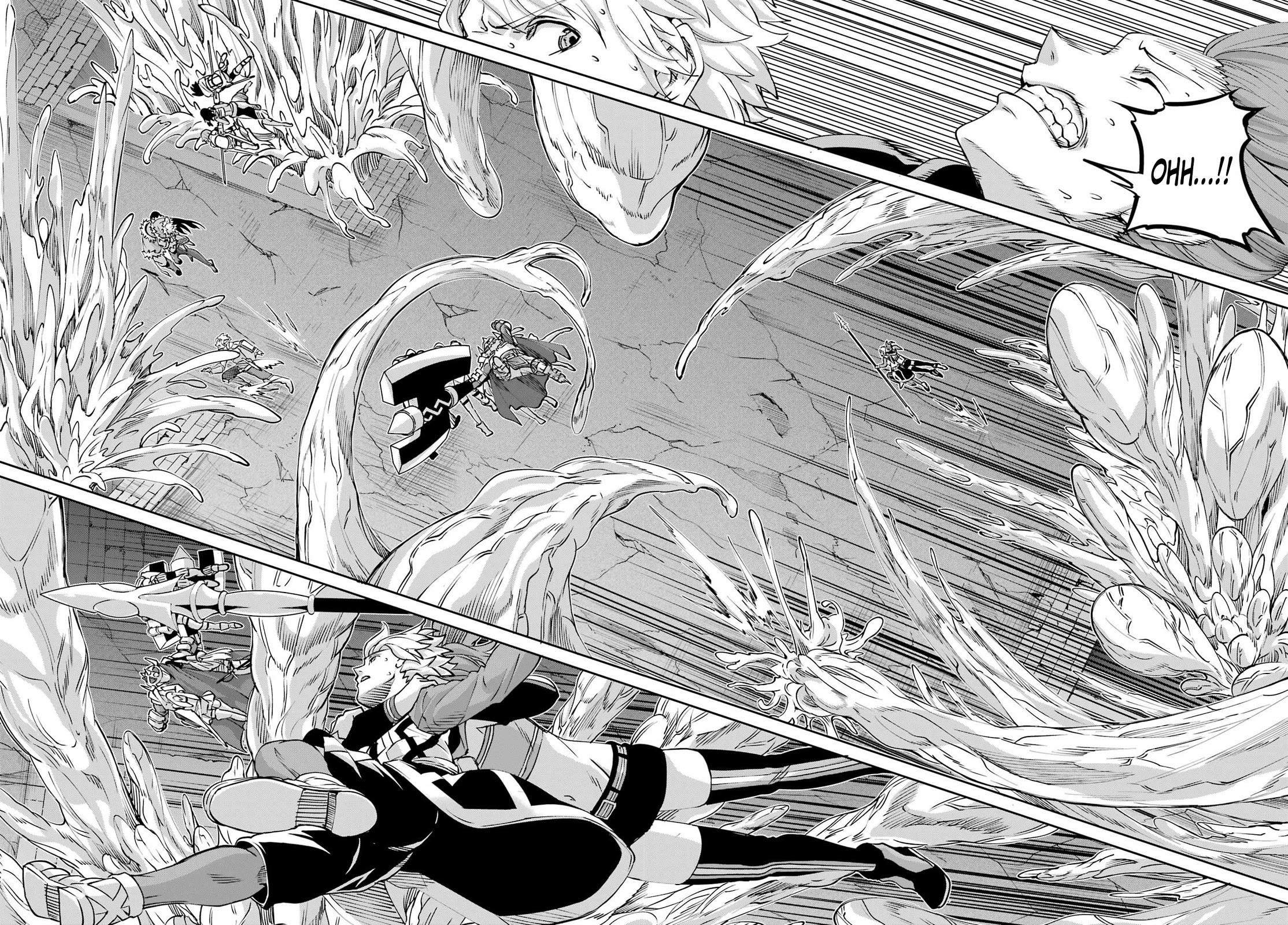 Dungeon ni Deai o Motomeru no wa Machigatte Iru Darou ka Gaiden - Sword Oratoria Chapter 109 page 22 - Chapter 109: Escape