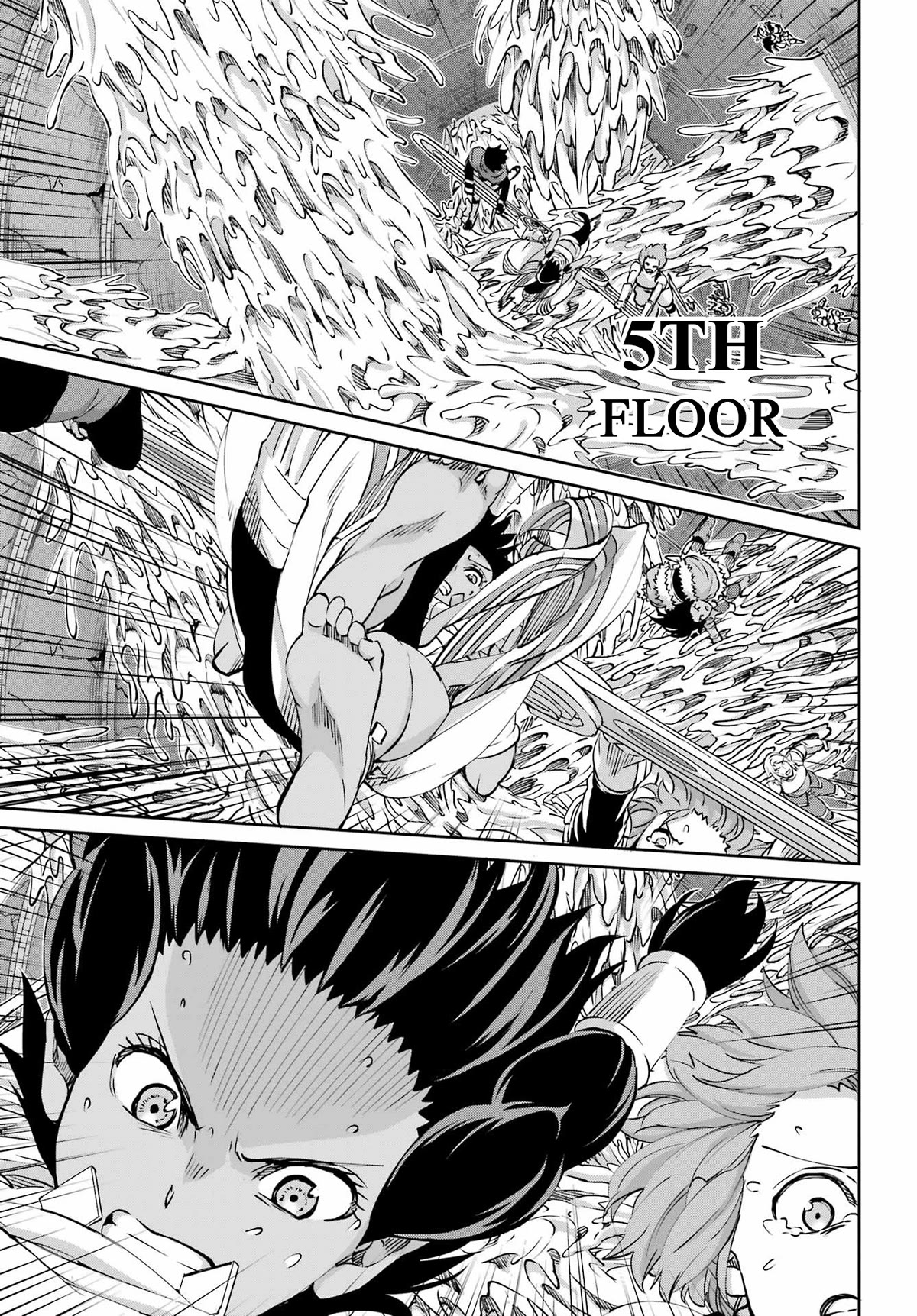 Dungeon ni Deai o Motomeru no wa Machigatte Iru Darou ka Gaiden - Sword Oratoria Chapter 109 page 24 - Chapter 109: Escape