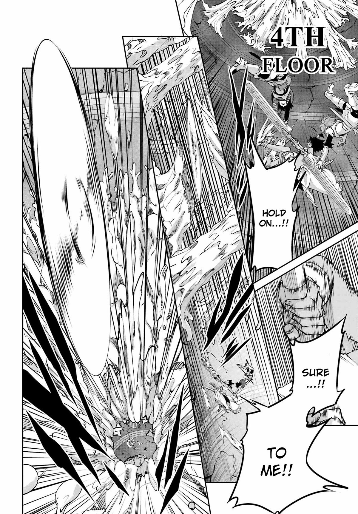 Dungeon ni Deai o Motomeru no wa Machigatte Iru Darou ka Gaiden - Sword Oratoria Chapter 109 page 25 - Chapter 109: Escape