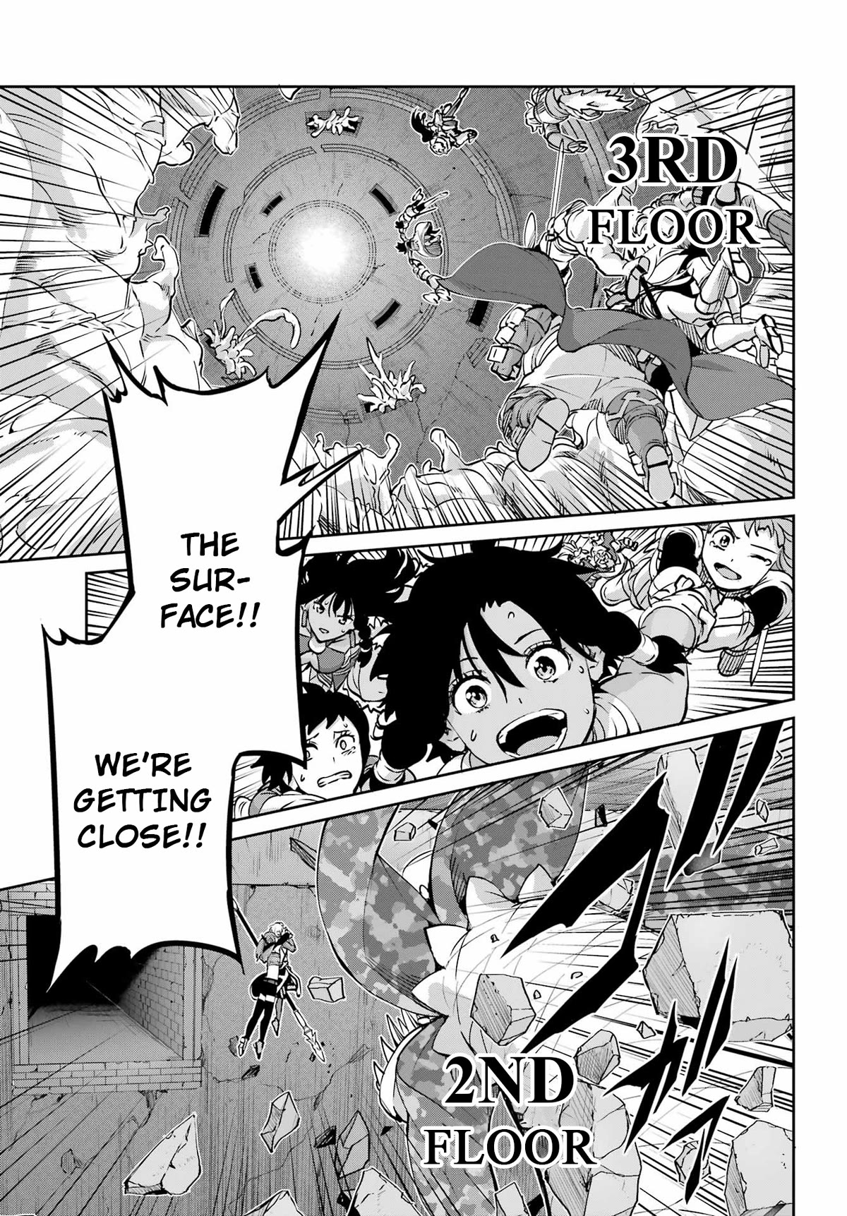 Dungeon ni Deai o Motomeru no wa Machigatte Iru Darou ka Gaiden - Sword Oratoria Chapter 109 page 26 - Chapter 109: Escape
