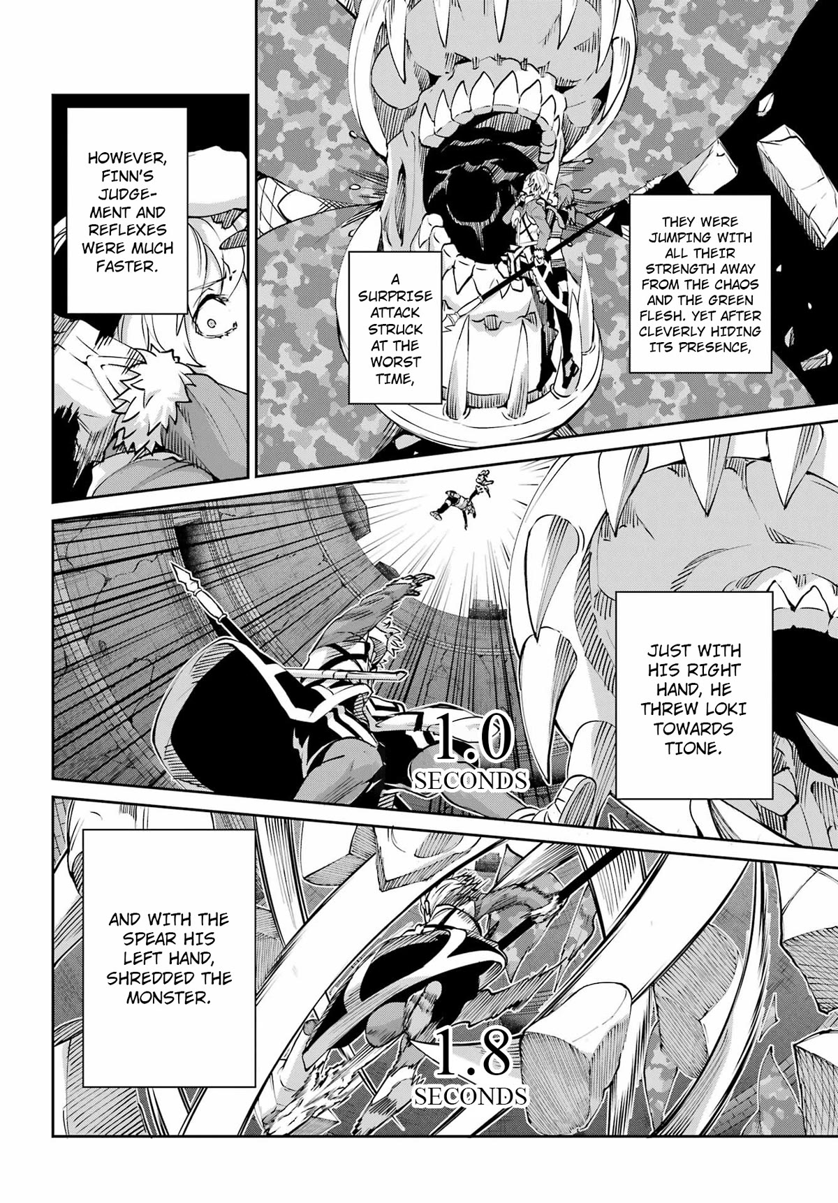 Dungeon ni Deai o Motomeru no wa Machigatte Iru Darou ka Gaiden - Sword Oratoria Chapter 109 page 27 - Chapter 109: Escape