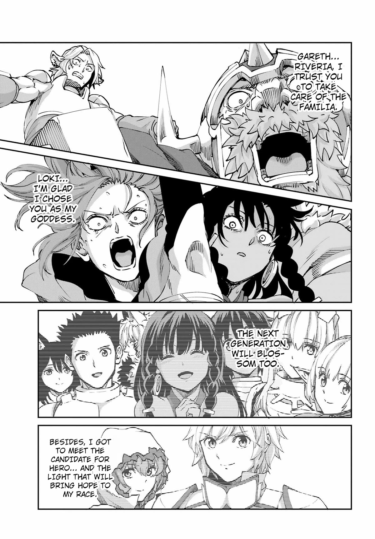 Dungeon ni Deai o Motomeru no wa Machigatte Iru Darou ka Gaiden - Sword Oratoria Chapter 109 page 30 - Chapter 109: Escape