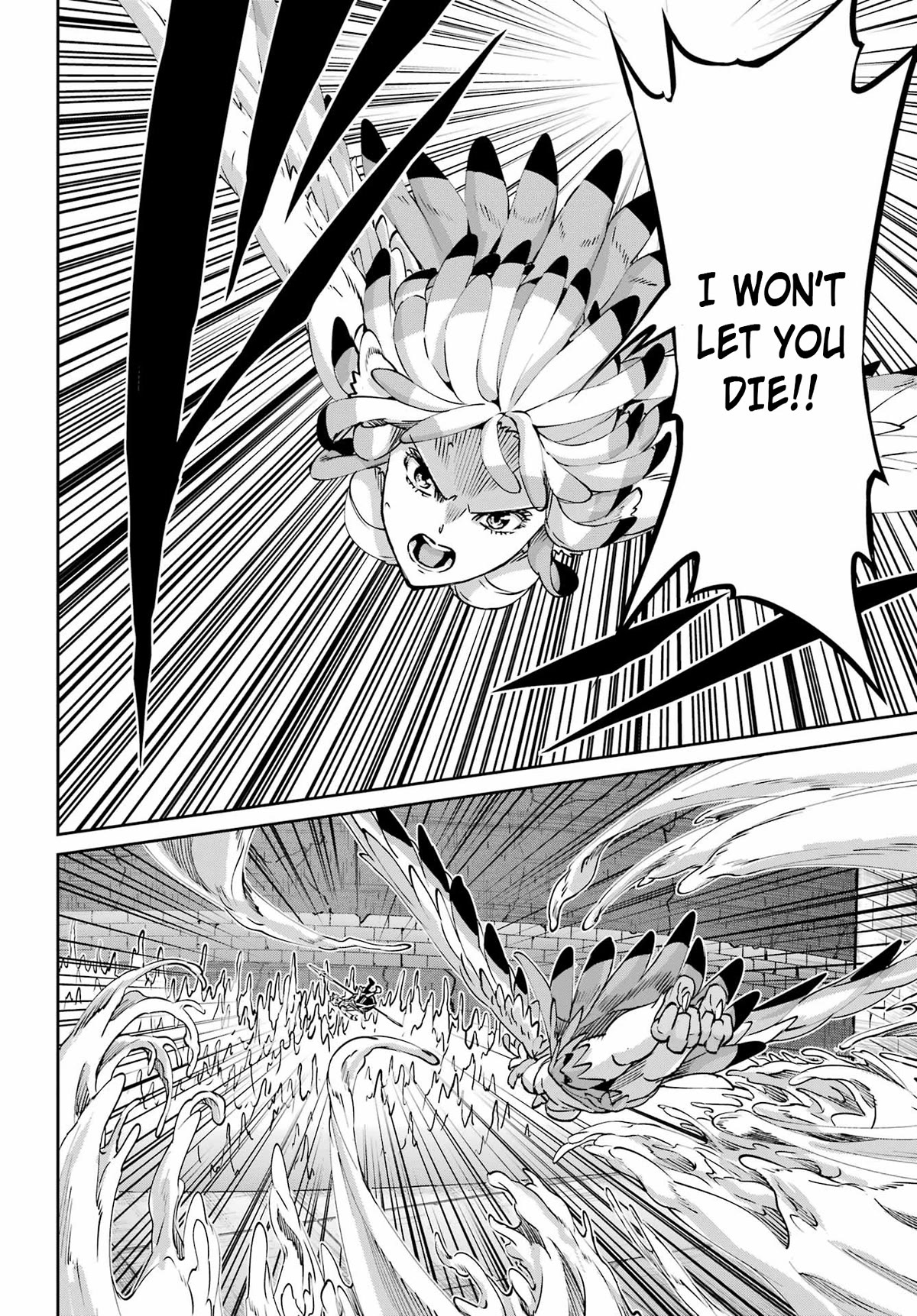 Dungeon ni Deai o Motomeru no wa Machigatte Iru Darou ka Gaiden - Sword Oratoria Chapter 109 page 33 - Chapter 109: Escape