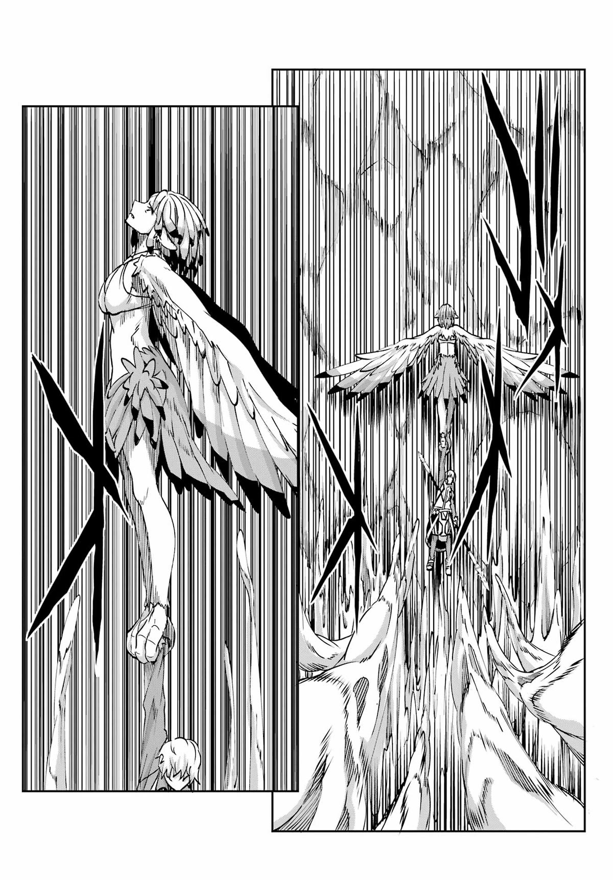 Dungeon ni Deai o Motomeru no wa Machigatte Iru Darou ka Gaiden - Sword Oratoria Chapter 109 page 35 - Chapter 109: Escape