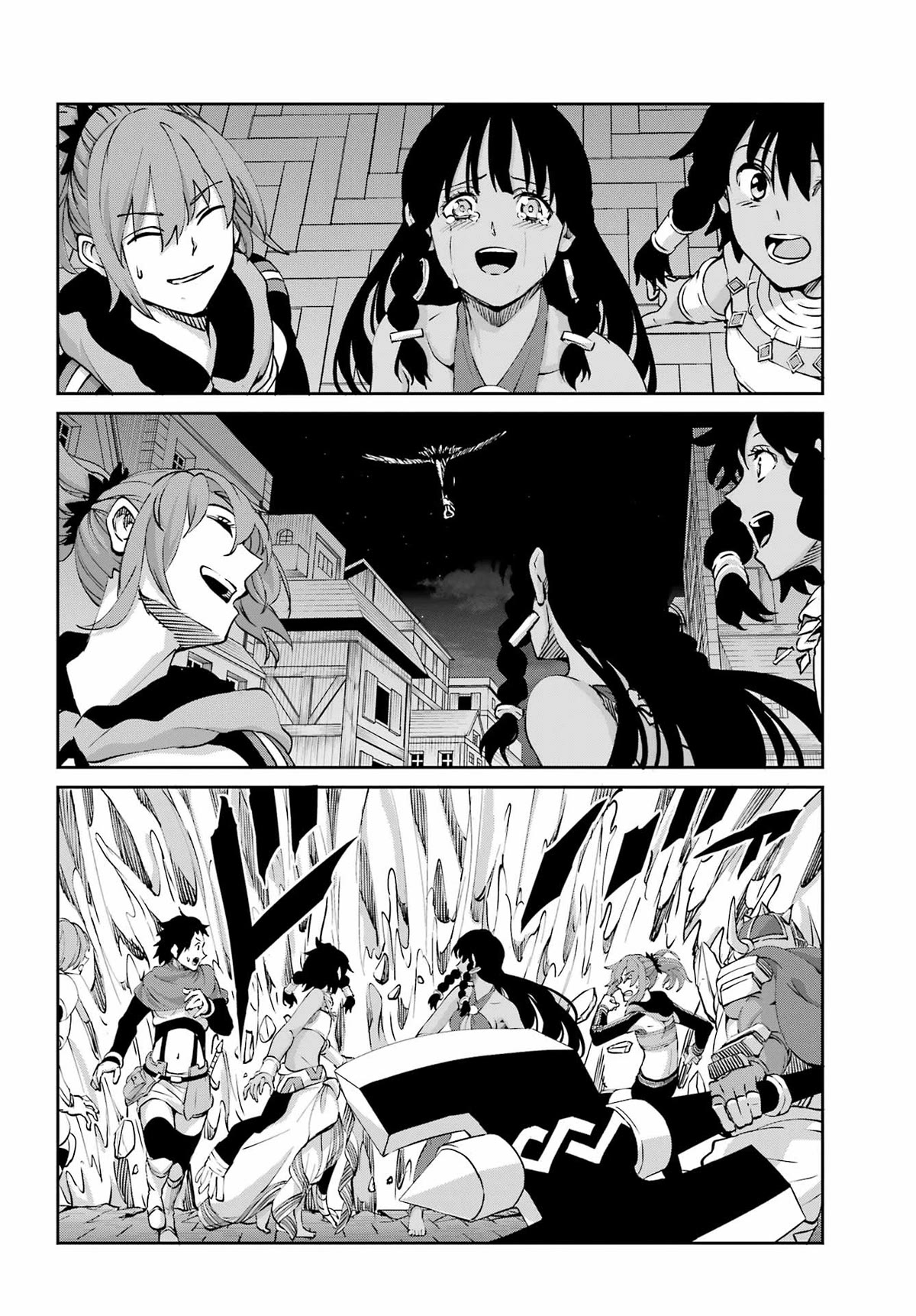 Dungeon ni Deai o Motomeru no wa Machigatte Iru Darou ka Gaiden - Sword Oratoria Chapter 109 page 37 - Chapter 109: Escape