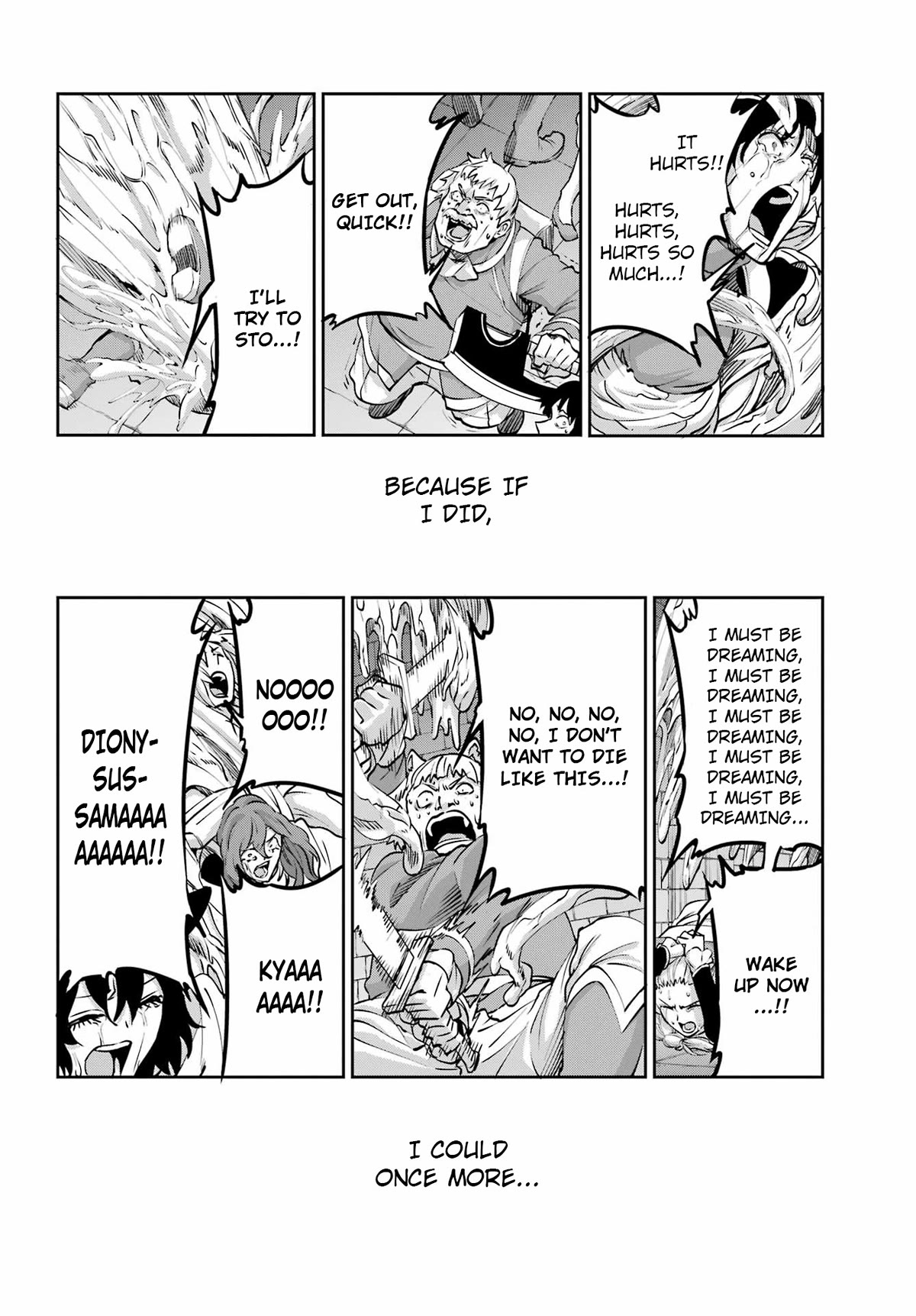 Dungeon ni Deai o Motomeru no wa Machigatte Iru Darou ka Gaiden - Sword Oratoria Chapter 109 page 4 - Chapter 109: Escape