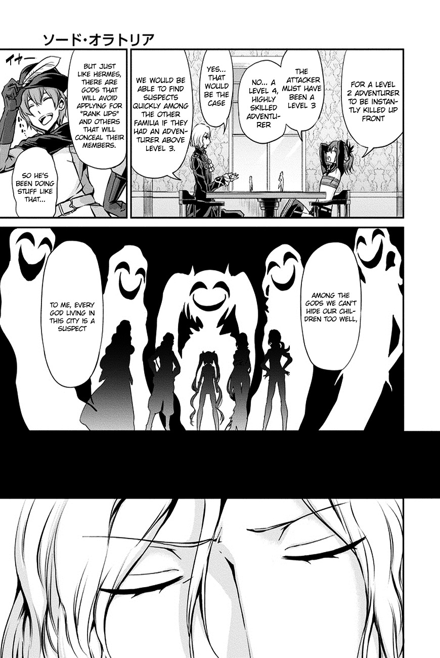 Dungeon ni Deai o Motomeru no wa Machigatte Iru Darou ka Gaiden - Sword Oratoria Chapter 11 page 13 - Chapter 11 :
