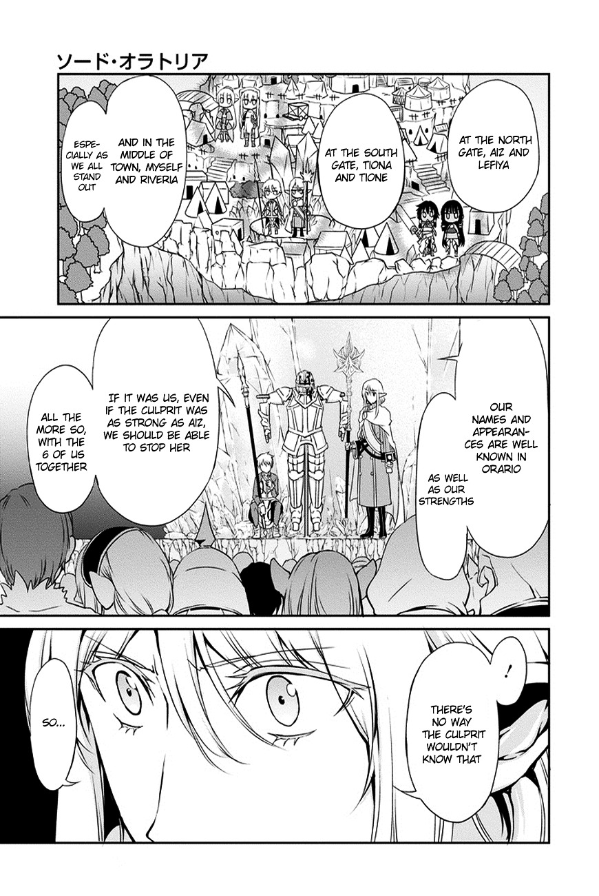 Dungeon ni Deai o Motomeru no wa Machigatte Iru Darou ka Gaiden - Sword Oratoria Chapter 11 page 39 - Chapter 11 :