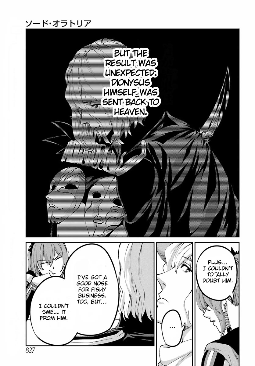 Dungeon ni Deai o Motomeru no wa Machigatte Iru Darou ka Gaiden - Sword Oratoria Chapter 110 page 17 - Chapter 110: Whodunit