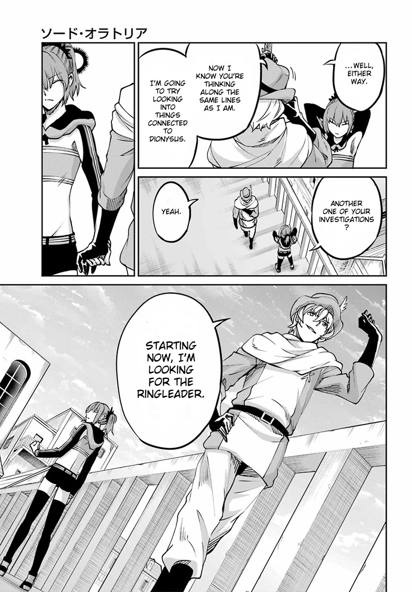 Dungeon ni Deai o Motomeru no wa Machigatte Iru Darou ka Gaiden - Sword Oratoria Chapter 110 page 23 - Chapter 110: Whodunit