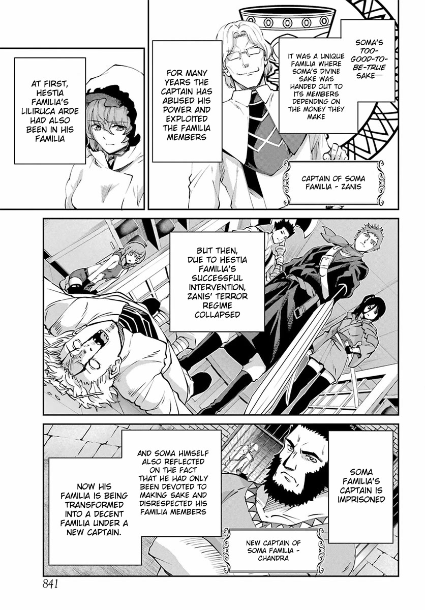 Dungeon ni Deai o Motomeru no wa Machigatte Iru Darou ka Gaiden - Sword Oratoria Chapter 110 page 31 - Chapter 110: Whodunit