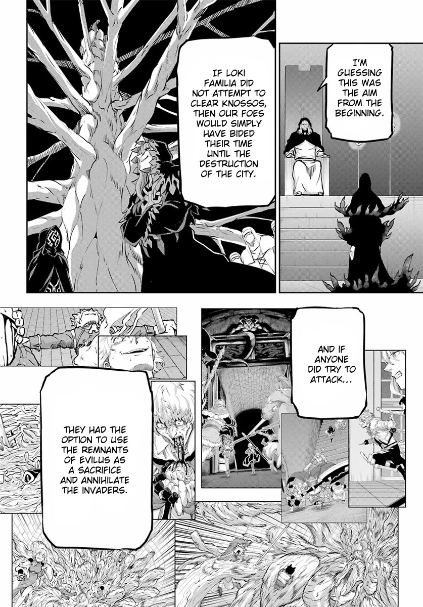 Dungeon ni Deai o Motomeru no wa Machigatte Iru Darou ka Gaiden - Sword Oratoria Chapter 110 page 4 - Chapter 110: Whodunit