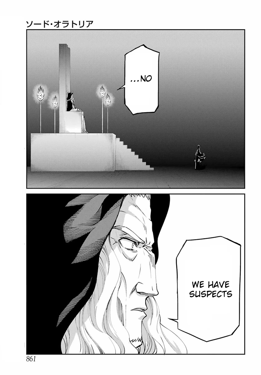 Dungeon ni Deai o Motomeru no wa Machigatte Iru Darou ka Gaiden - Sword Oratoria Chapter 110 page 51 - Chapter 110: Whodunit