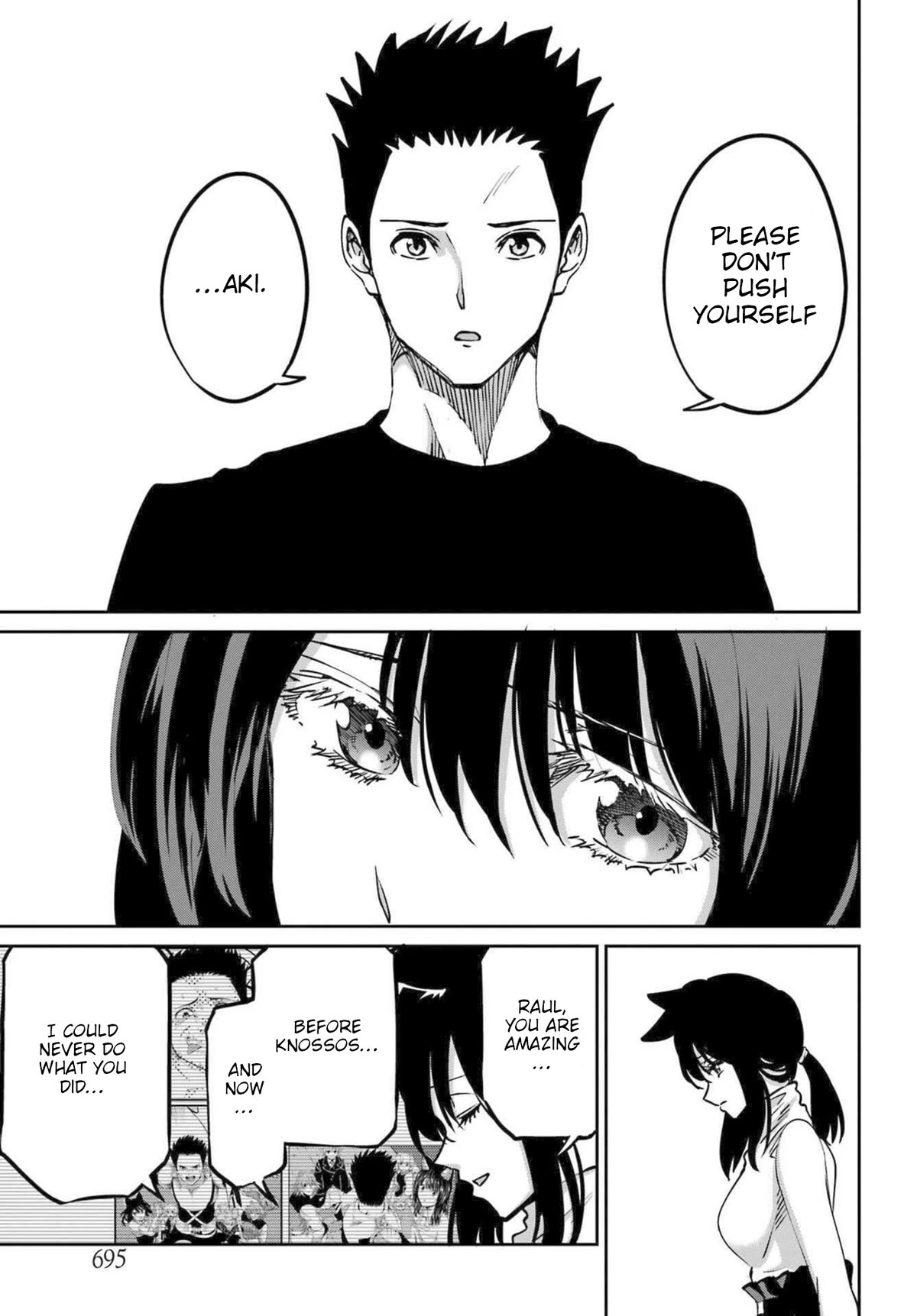Dungeon ni Deai o Motomeru no wa Machigatte Iru Darou ka Gaiden - Sword Oratoria Chapter 111 page 19 - Chapter 111: By your Side