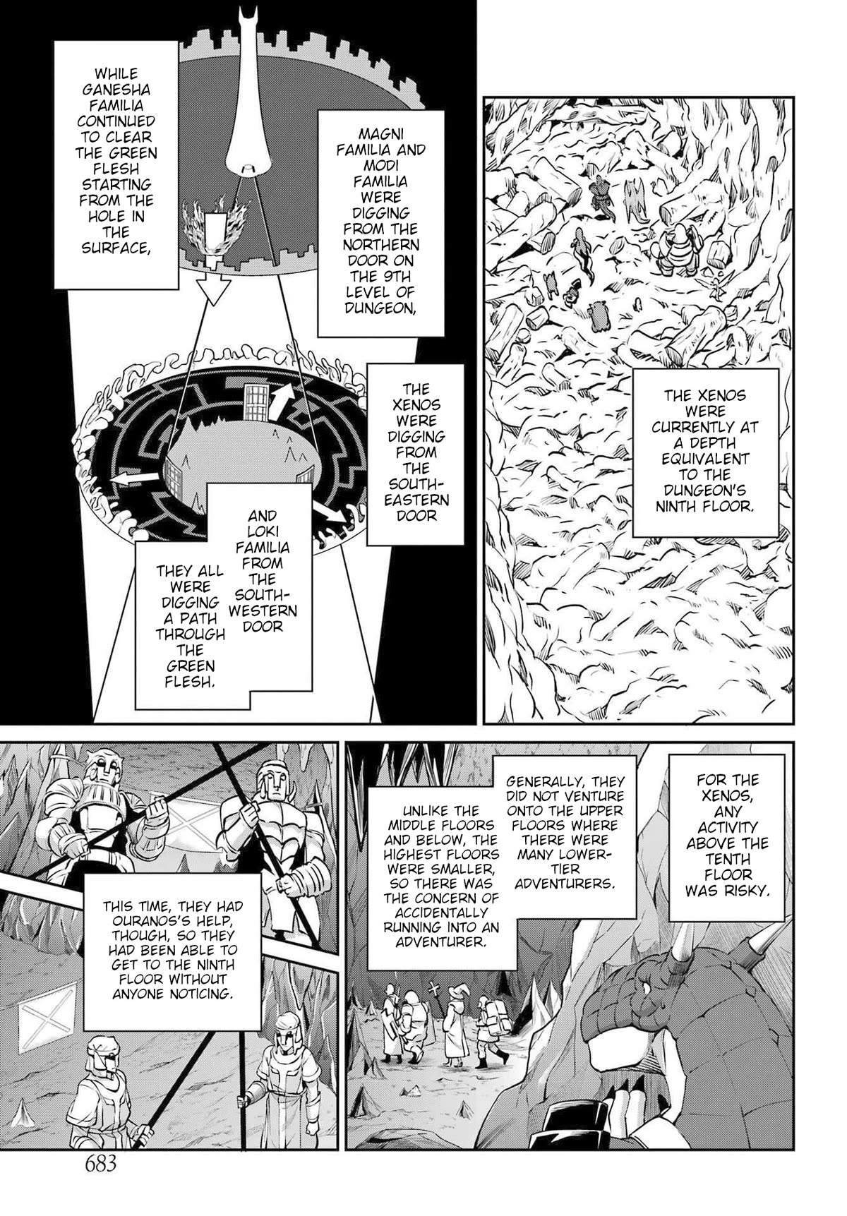 Dungeon ni Deai o Motomeru no wa Machigatte Iru Darou ka Gaiden - Sword Oratoria Chapter 113 page 25 - Chapter 113: Premonition