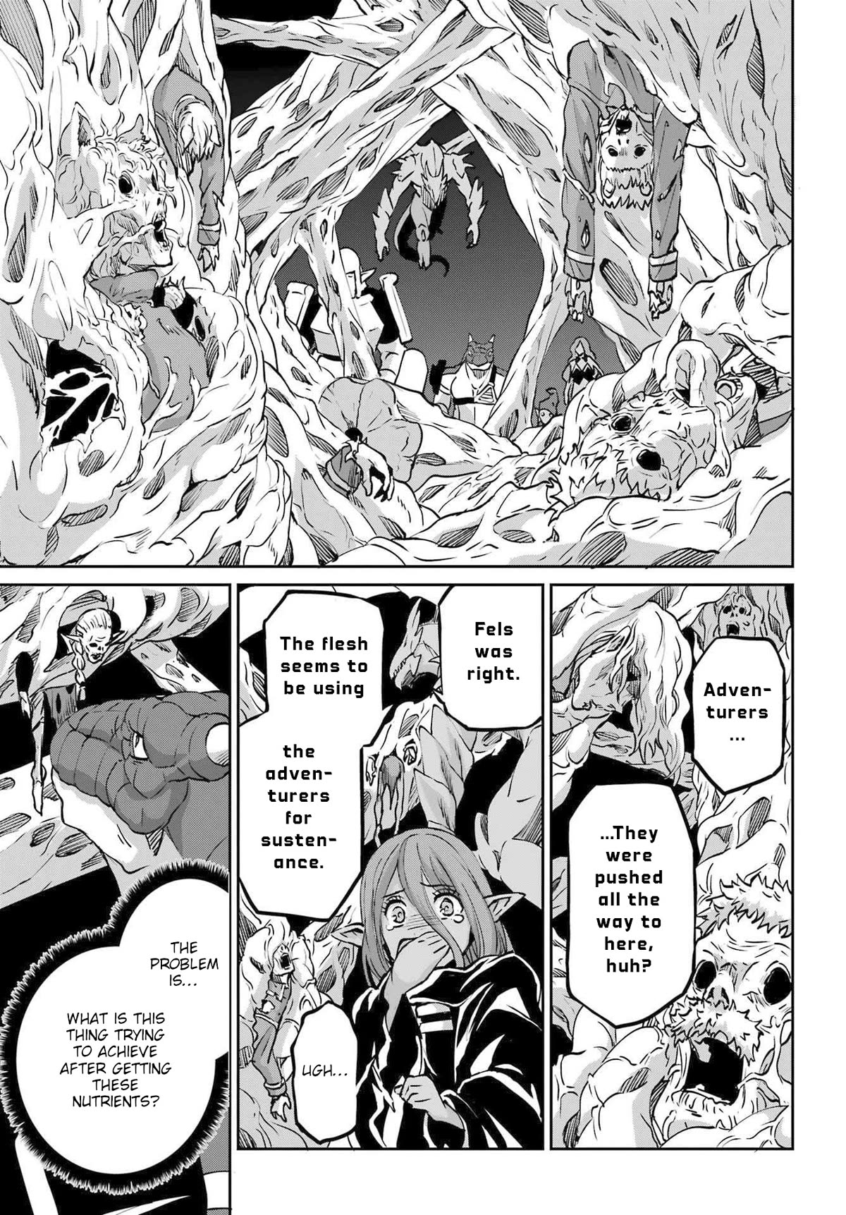 Dungeon ni Deai o Motomeru no wa Machigatte Iru Darou ka Gaiden - Sword Oratoria Chapter 113 page 27 - Chapter 113: Premonition