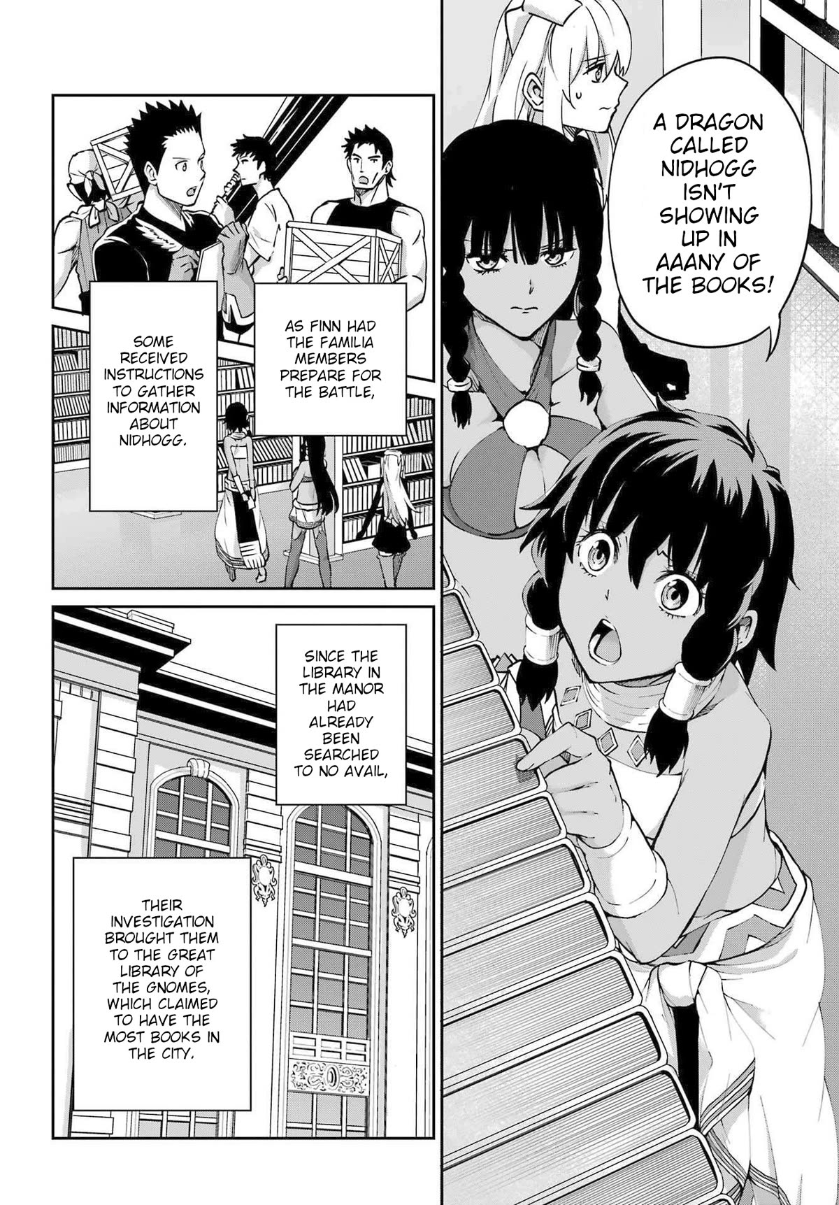 Dungeon ni Deai o Motomeru no wa Machigatte Iru Darou ka Gaiden - Sword Oratoria Chapter 113 page 33 - Chapter 113: Premonition