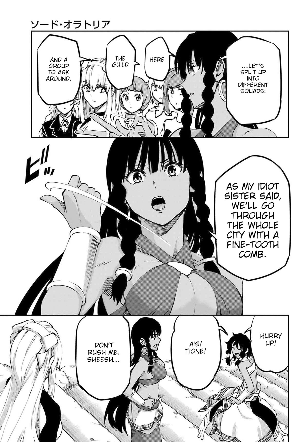 Dungeon ni Deai o Motomeru no wa Machigatte Iru Darou ka Gaiden - Sword Oratoria Chapter 113 page 40 - Chapter 113: Premonition