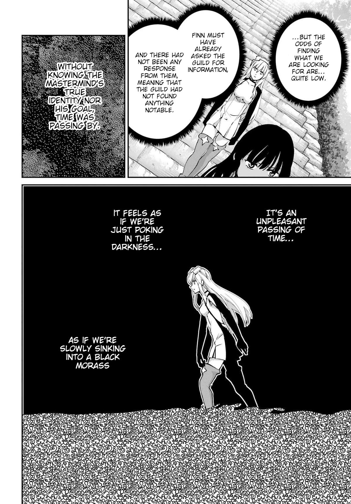 Dungeon ni Deai o Motomeru no wa Machigatte Iru Darou ka Gaiden - Sword Oratoria Chapter 113 page 41 - Chapter 113: Premonition