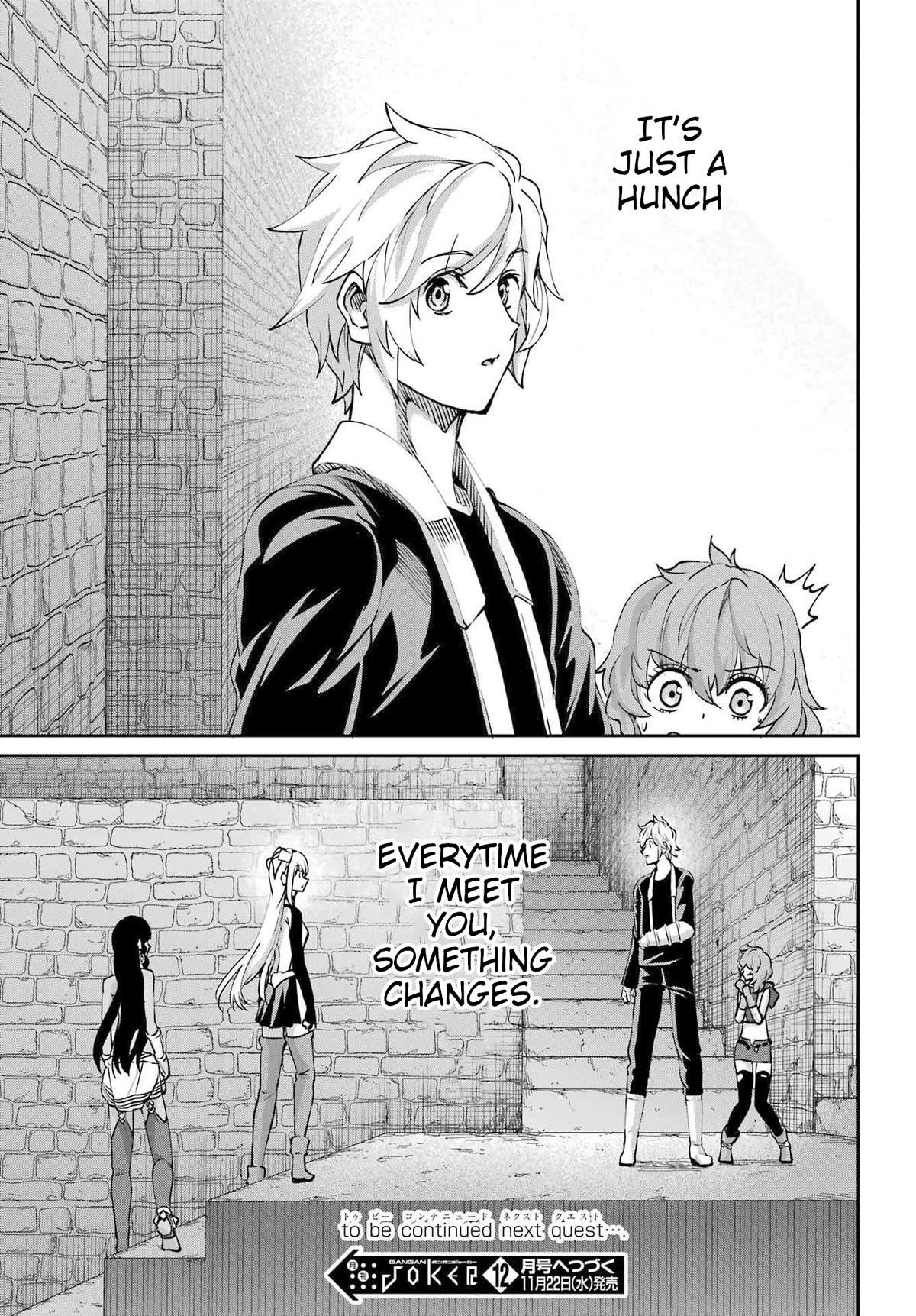 Dungeon ni Deai o Motomeru no wa Machigatte Iru Darou ka Gaiden - Sword Oratoria Chapter 113 page 44 - Chapter 113: Premonition