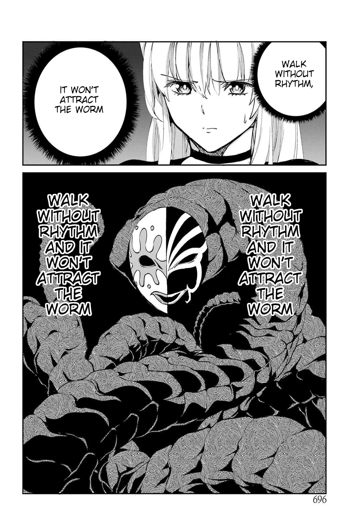Dungeon ni Deai o Motomeru no wa Machigatte Iru Darou ka Gaiden - Sword Oratoria Chapter 113 page 46 - Chapter 113: Premonition